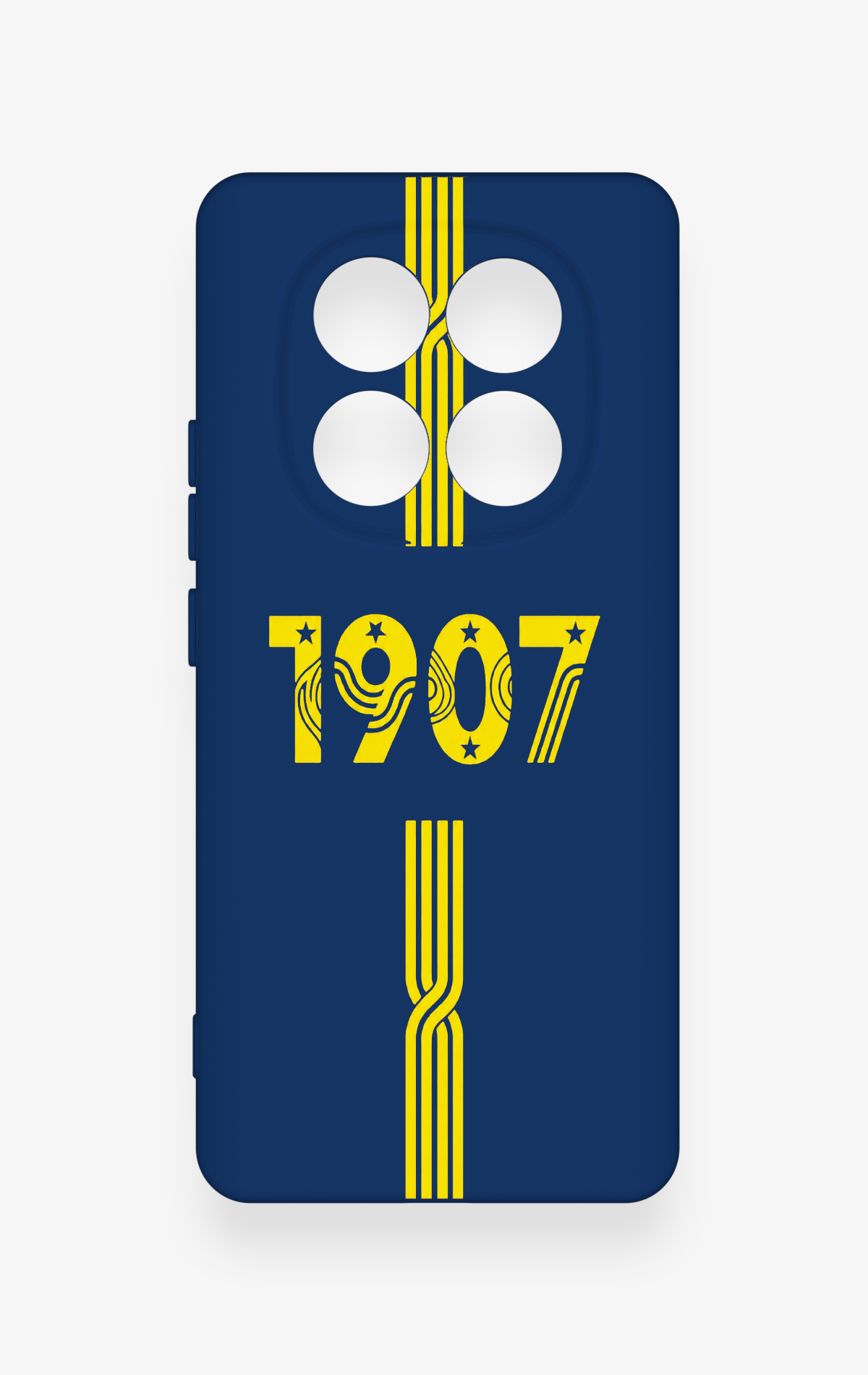 Redmi Note 14 Pro 5G Uyumlu 1907 Kemer Desenli Silikon Kılıf