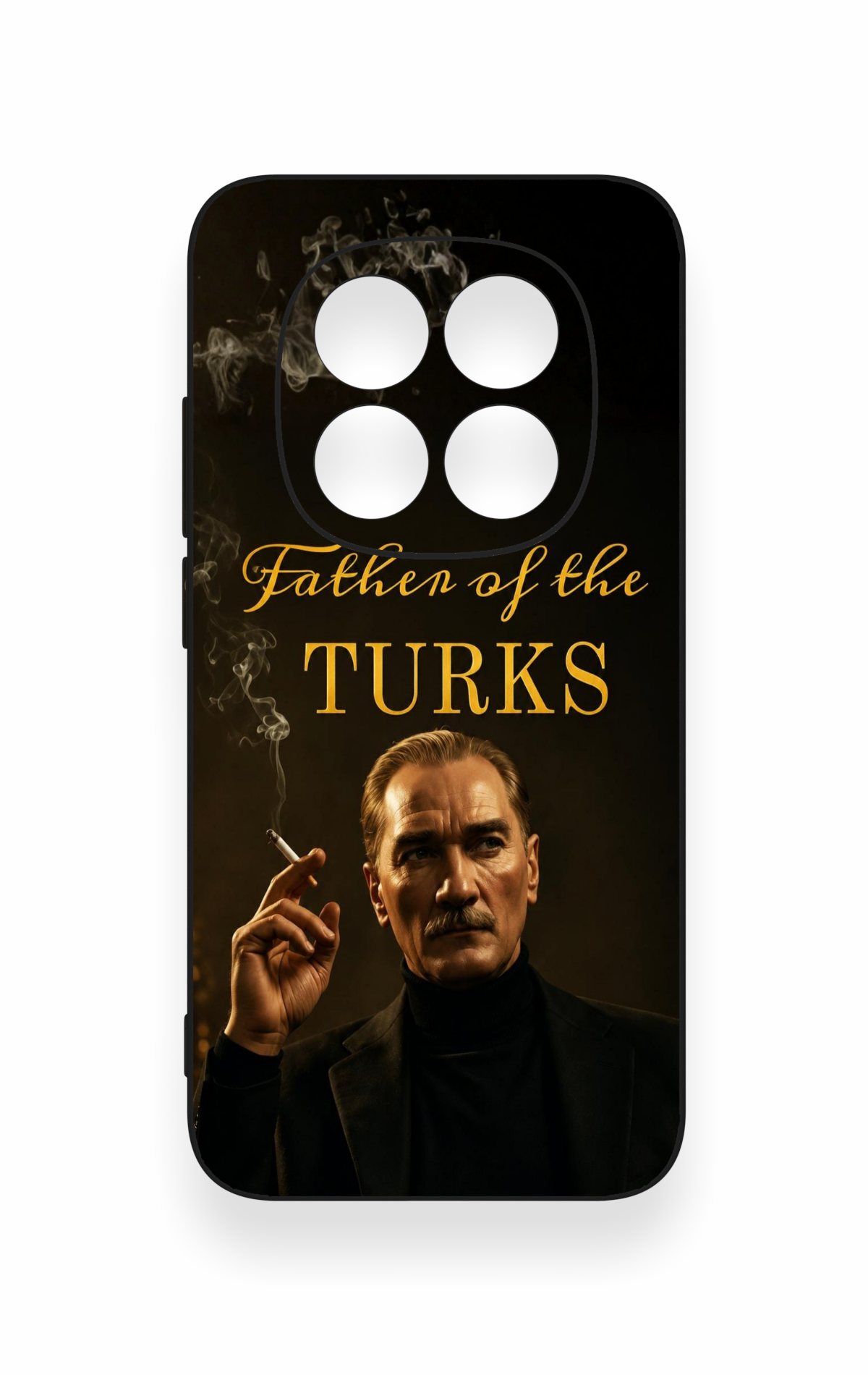 Redmi Note 15 Pro 5G Uyumlu Father Of The Turks Desenli Silikon Kılıf