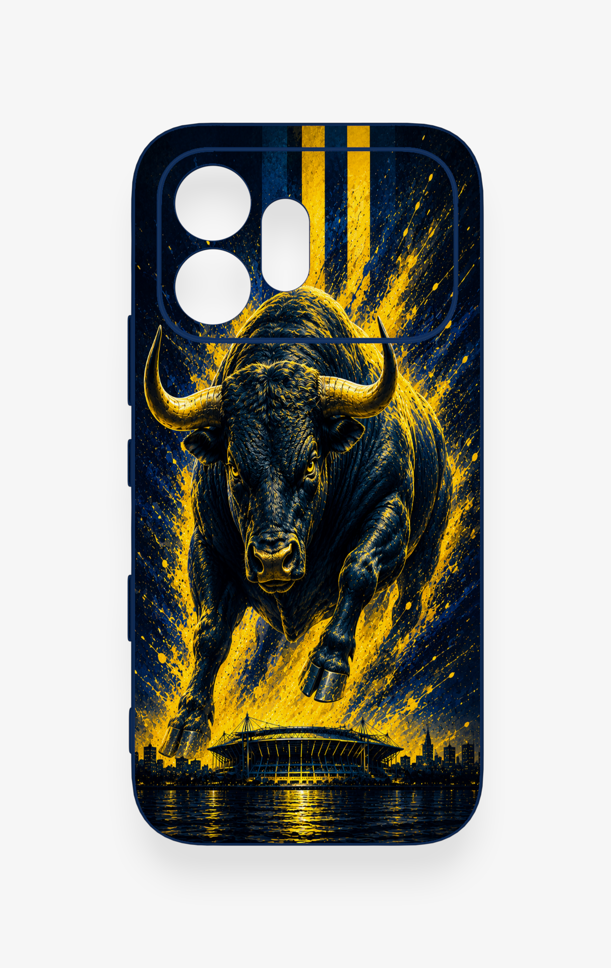 Honor 600 Uyumlu Kadiköy Boğası Desenli Silikon Kılıf