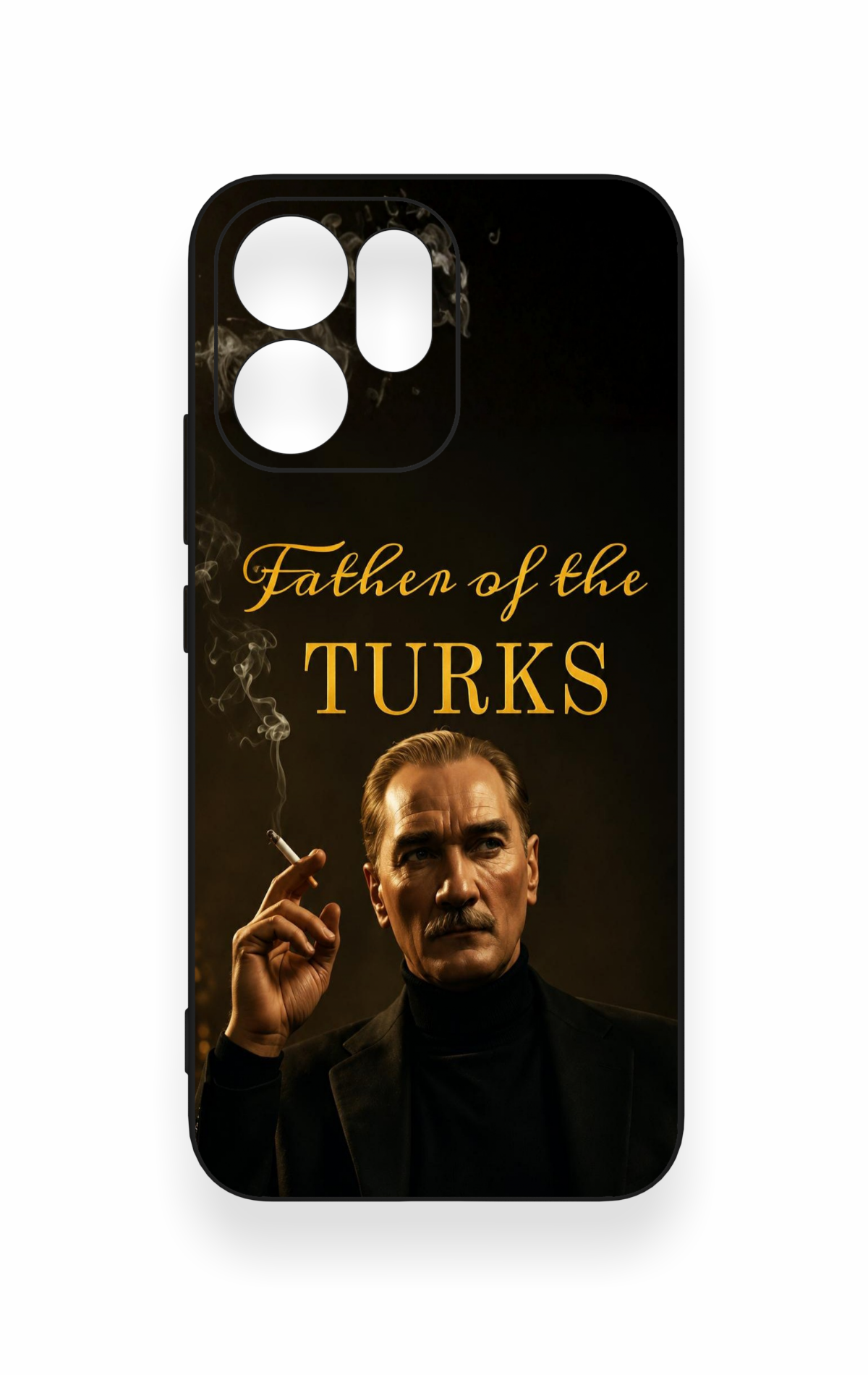 Oppo Reno 14F Uyumlu Father Of The Turks Desenli Silikon Kılıf