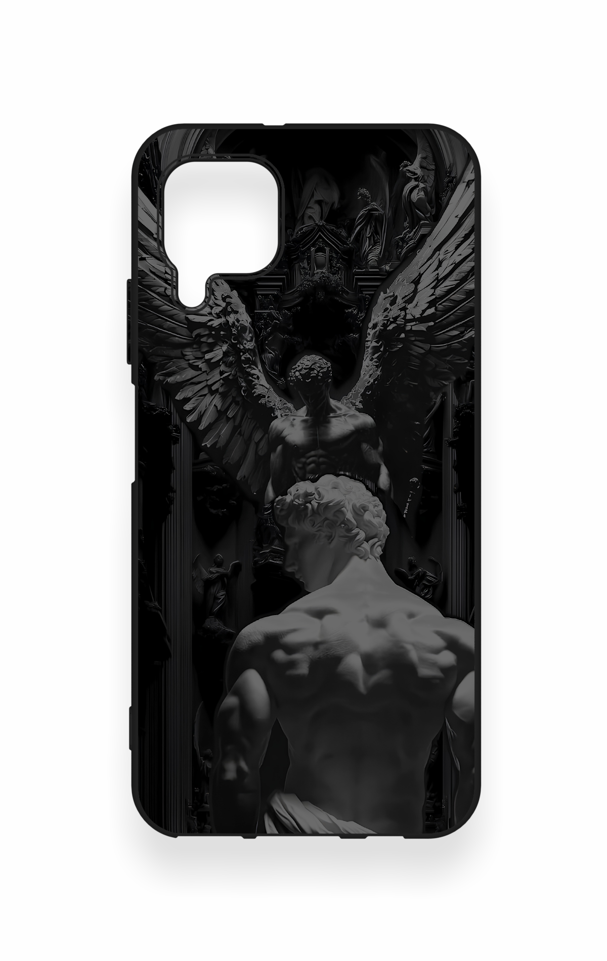 Huawei P40 Lite Uyumlu Icarus Desenli Silikon Kılıf