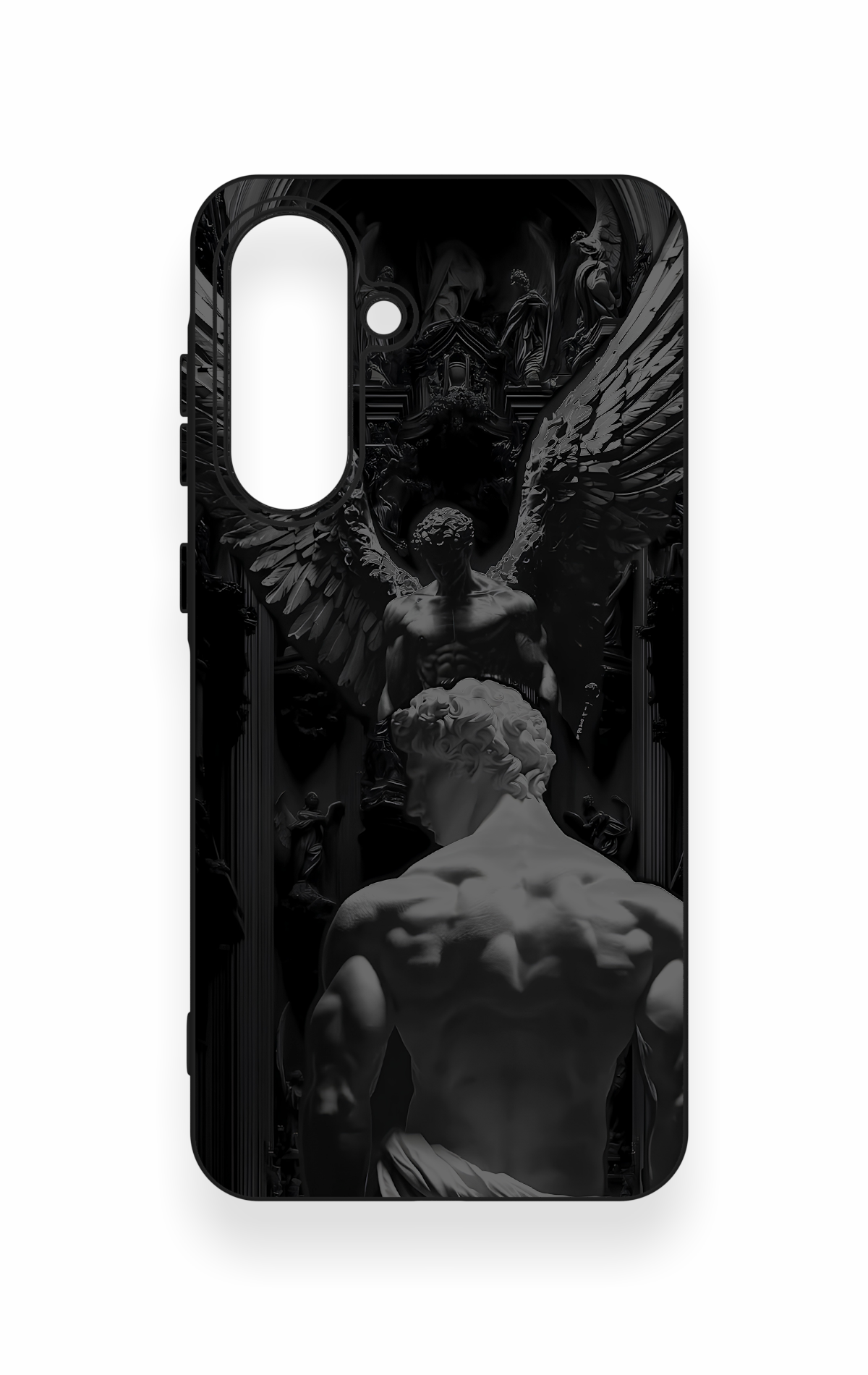 Samsung A56 Uyumlu Icarus Desenli Silikon Kılıf