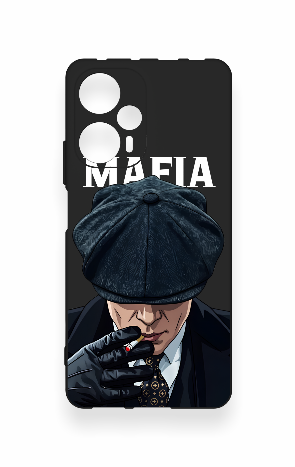 Poco F5 Uyumlu MAFIA Desenli Silikon Kılıf
