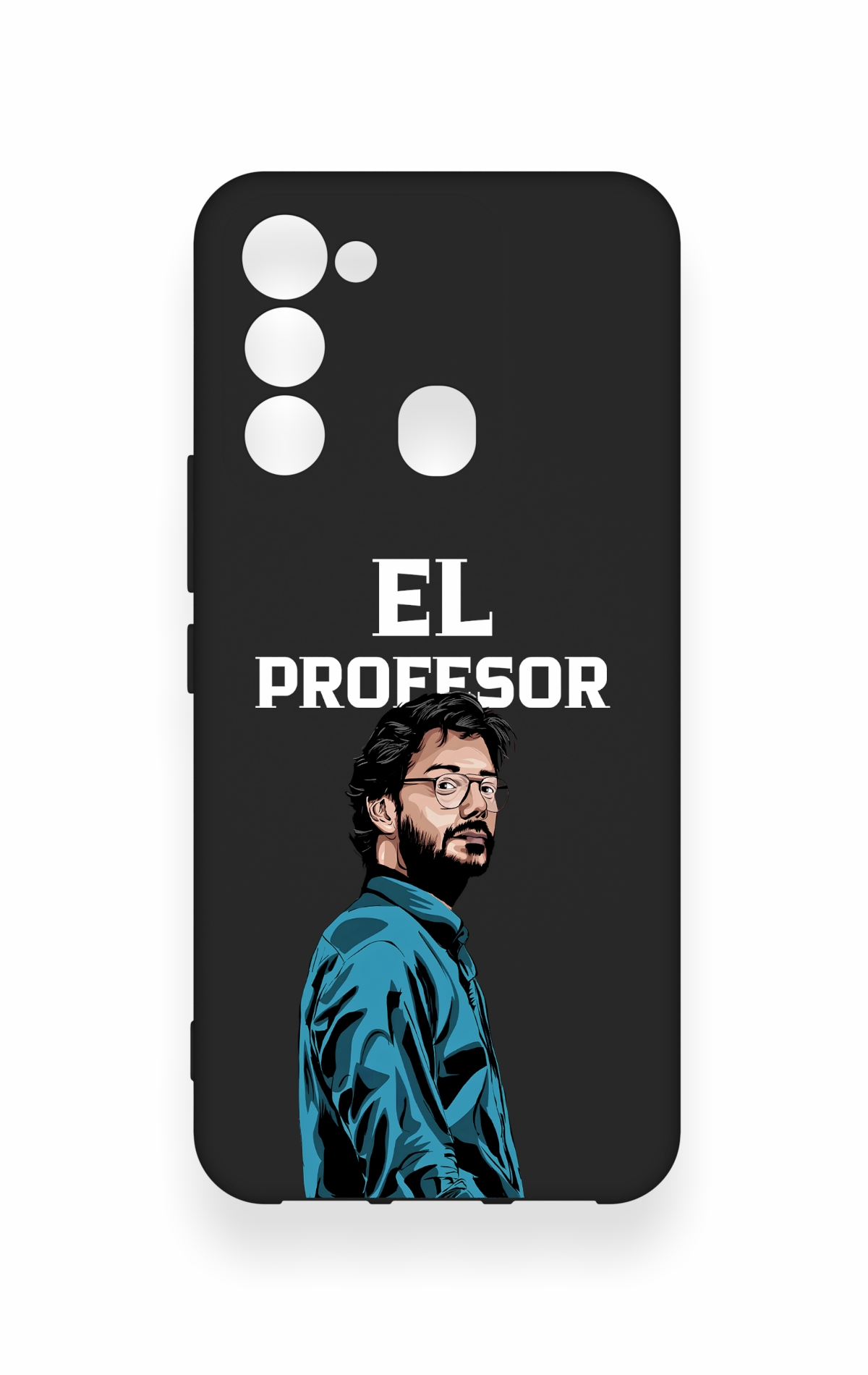 Tecno Spark 8C Uyumlu El Profesor Desenli Silikon Kılıf