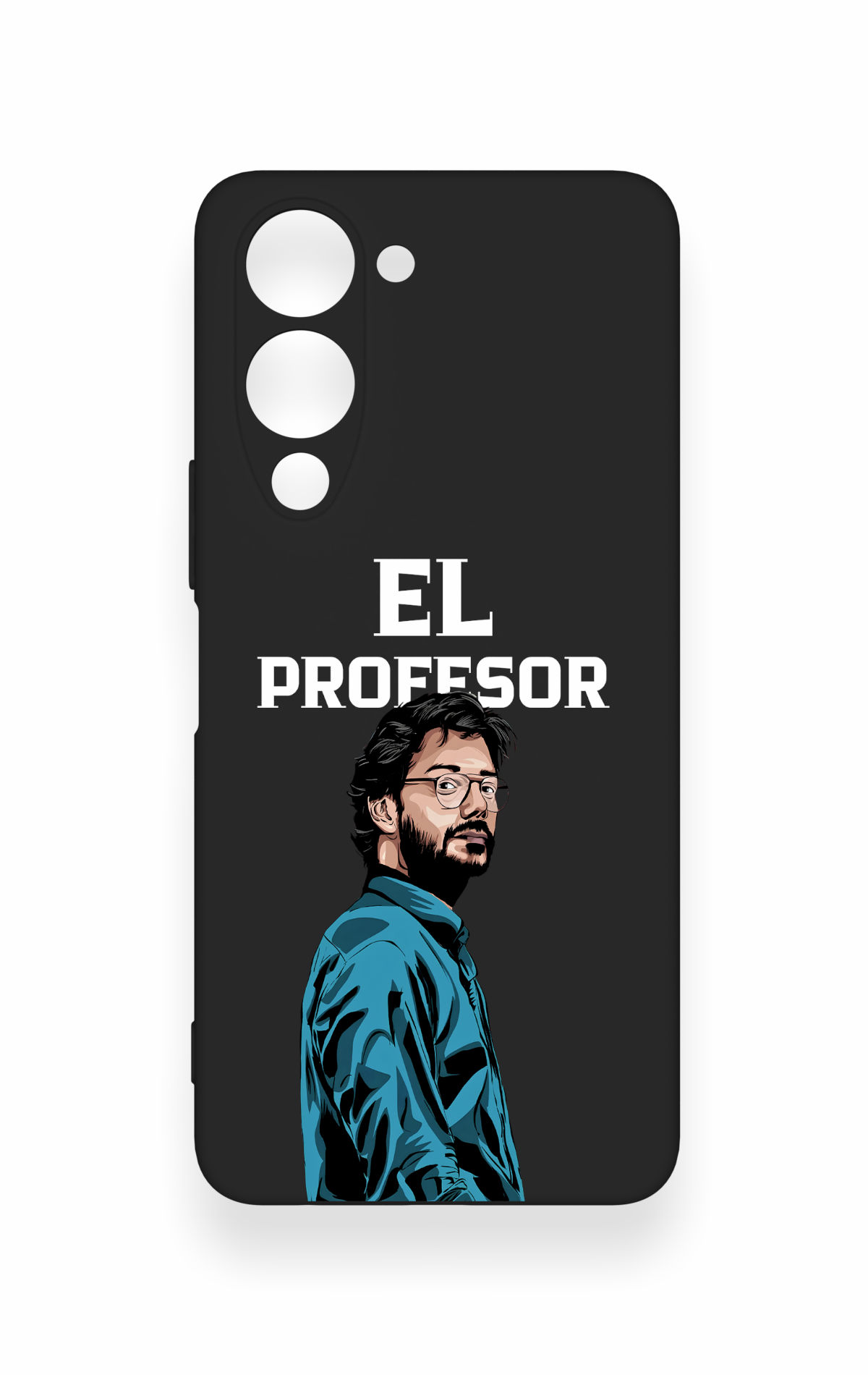 Vivo Y19 5G Uyumlu El Profesor Desenli Silikon Kılıf