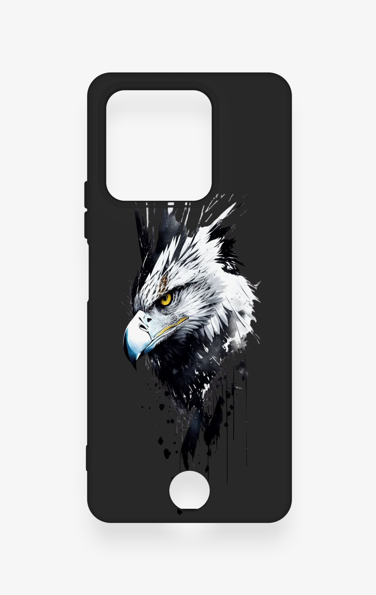 Reeder S71 Uyumlu Bald Eagle Desenli Silikon Kılıf
