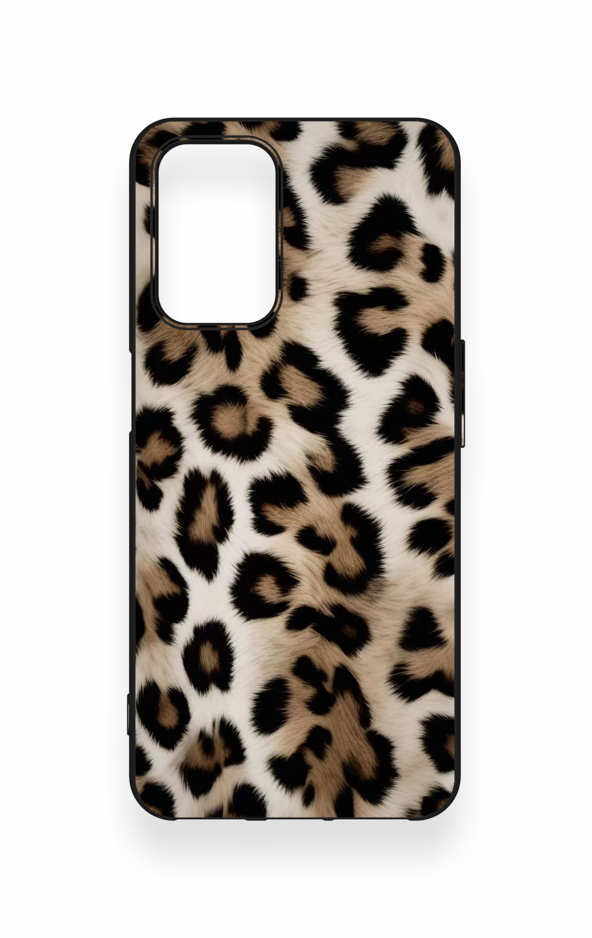 Oppo A54 Uyumlu Leopar Derisi Desenli Silikon Kılıf