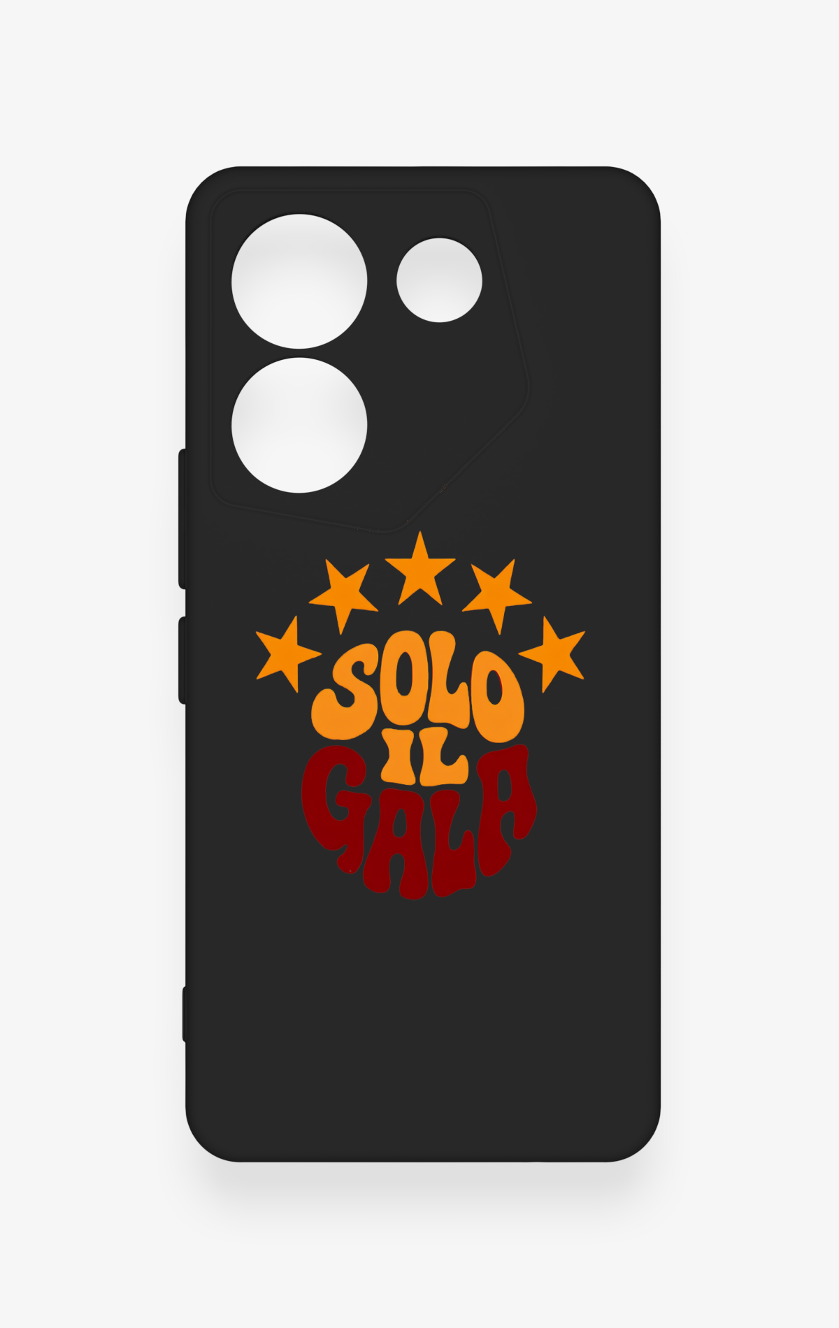 Tecno Camon 20 Pro Uyumlu Solo IL Gala Desenli Silikon Kılıf