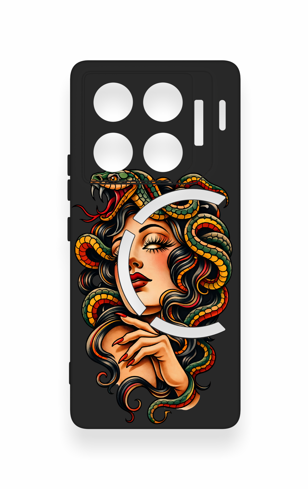 İnfinix Gt 20 Pro Uyumlu Medusa Desenli Silikon Kılıf
