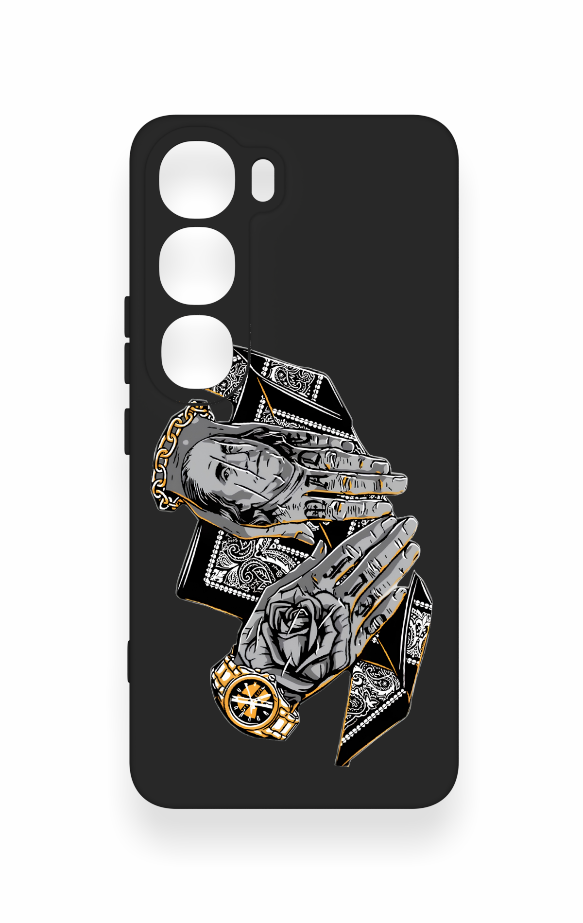 Vivo V40 Lite 5G Uyumlu Self Made Desenli Silikon Kılıf