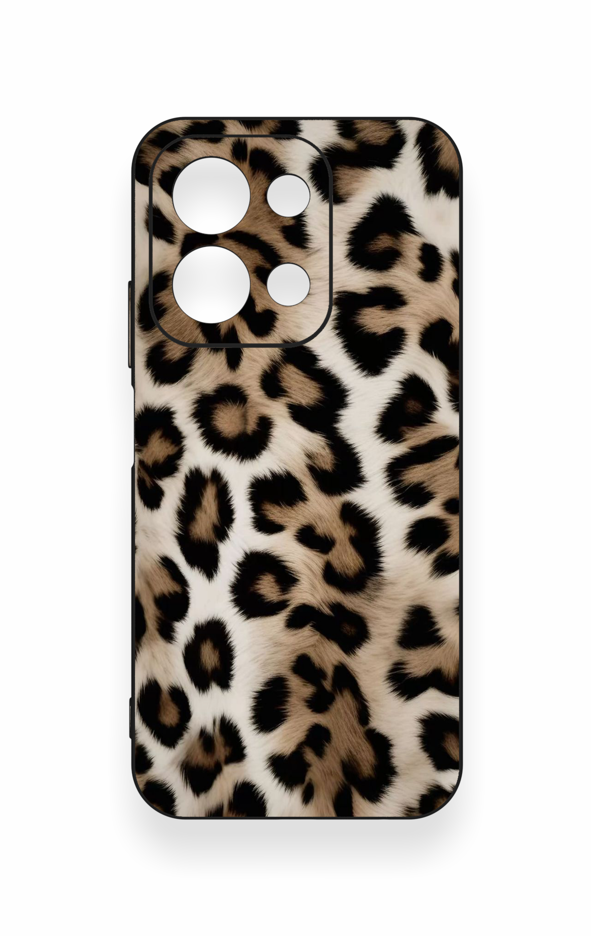 Redmi 15C 4G Uyumlu Leopar Derisi Desenli Silikon Kılıf