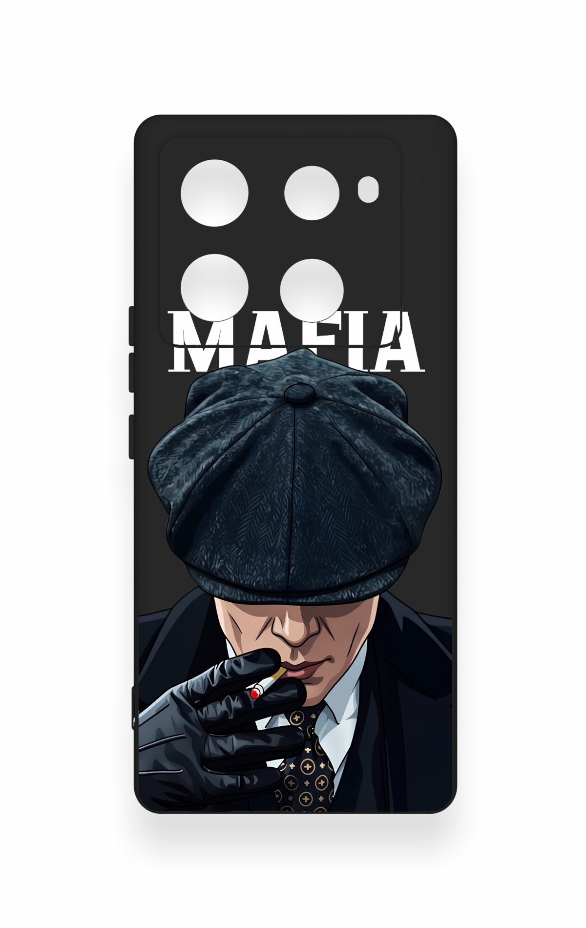 İnfinix Note 40 Pro Uyumlu MAFIA Desenli Silikon Kılıf