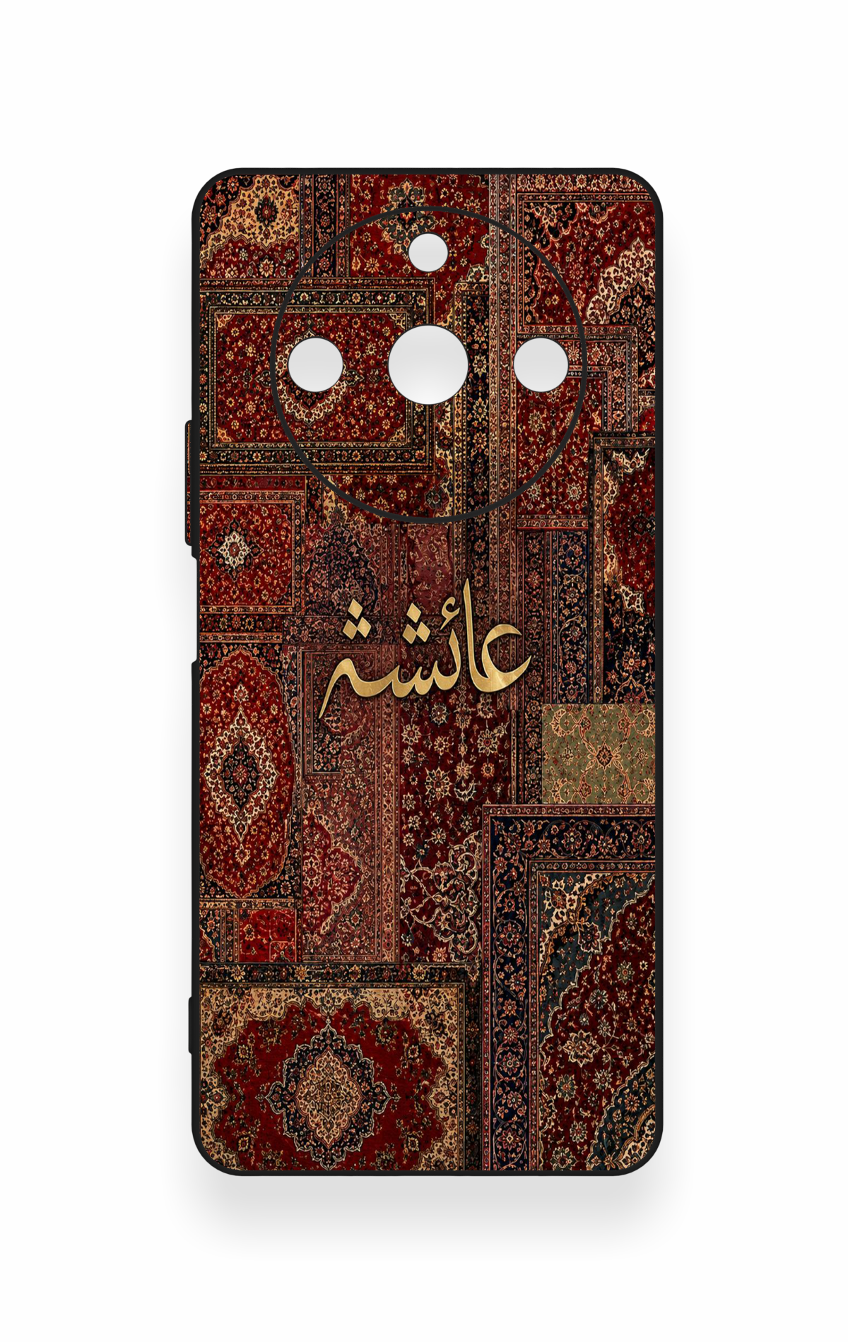 Realme 11 Pro Uyumlu Vintage Halı Desenli Silikon Kılıf