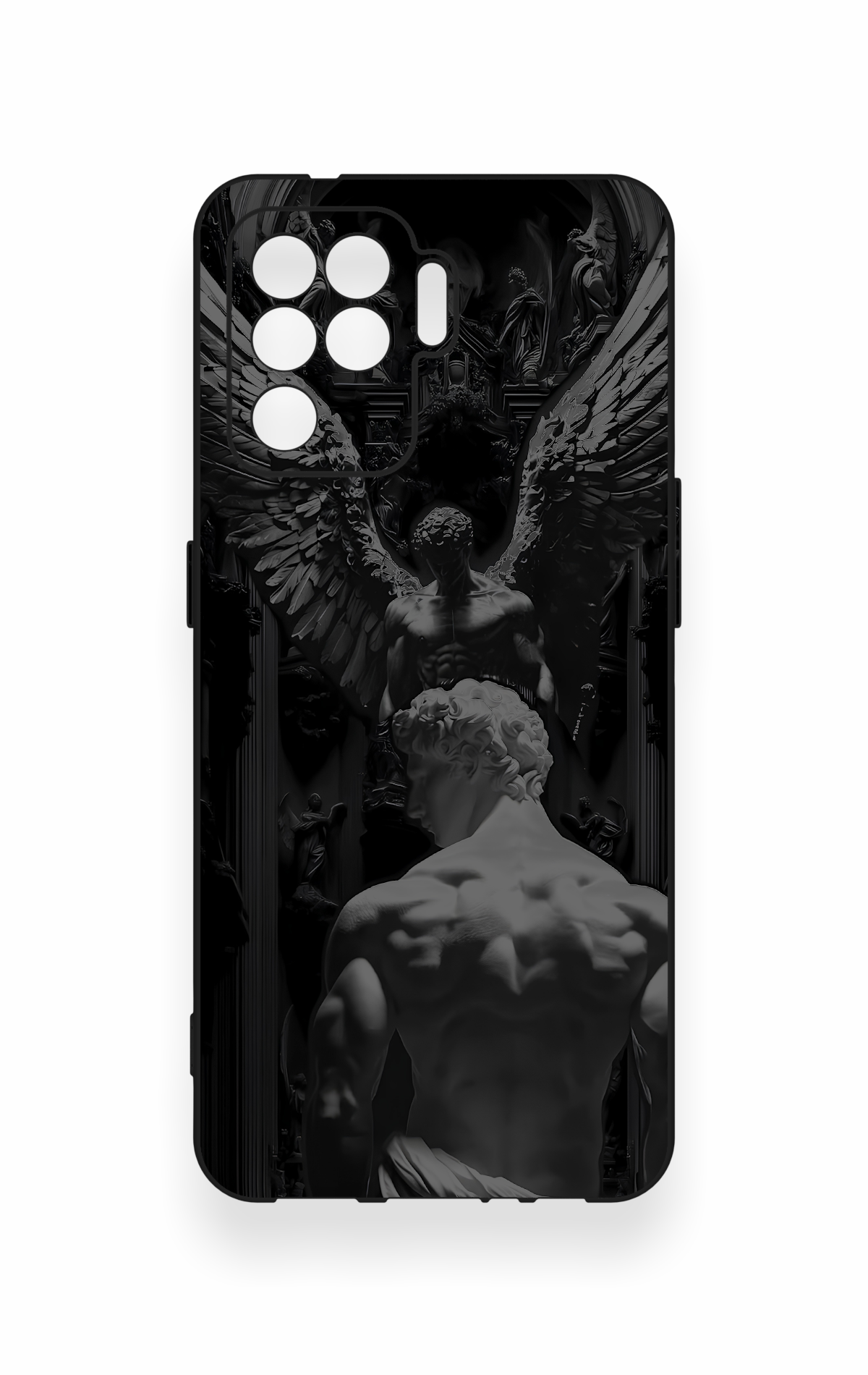 Oppo Reno 5 Lite Uyumlu Icarus Desenli Silikon Kılıf
