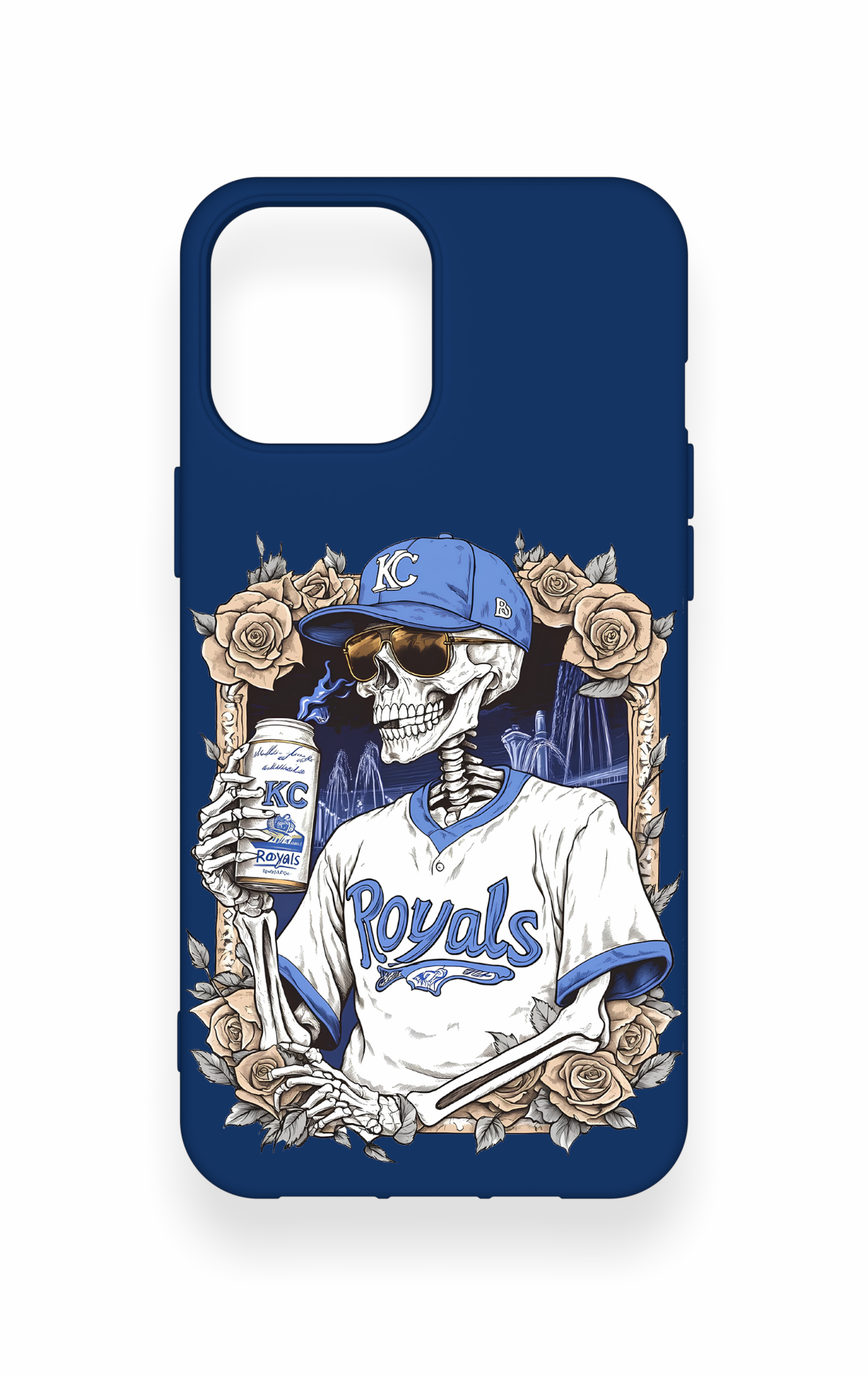 iPhone 12 Pro Max Uyumlu Royals Desenli Silikon Kılıf