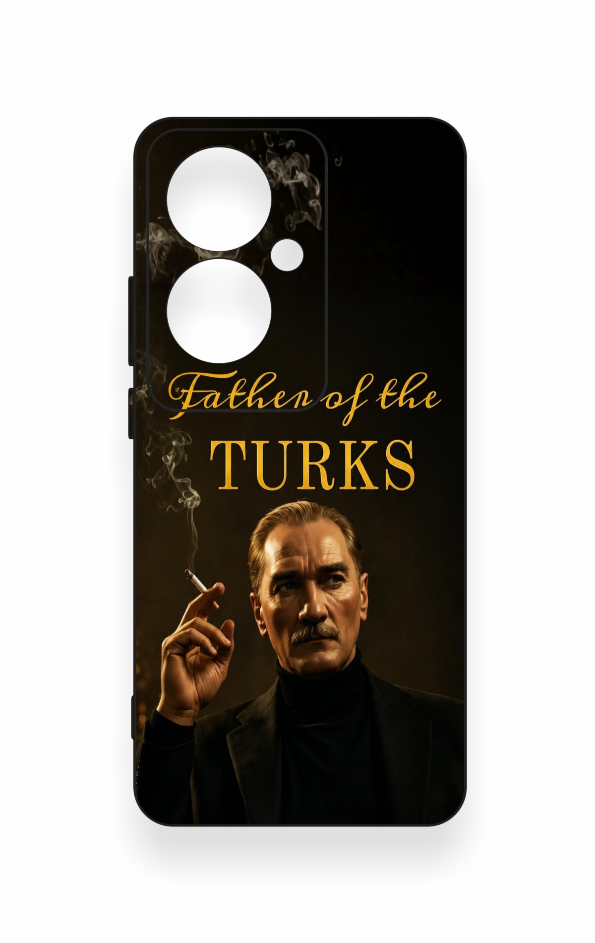 Oppo Reno 11F Uyumlu Father Of The Turks Desenli Silikon Kılıf
