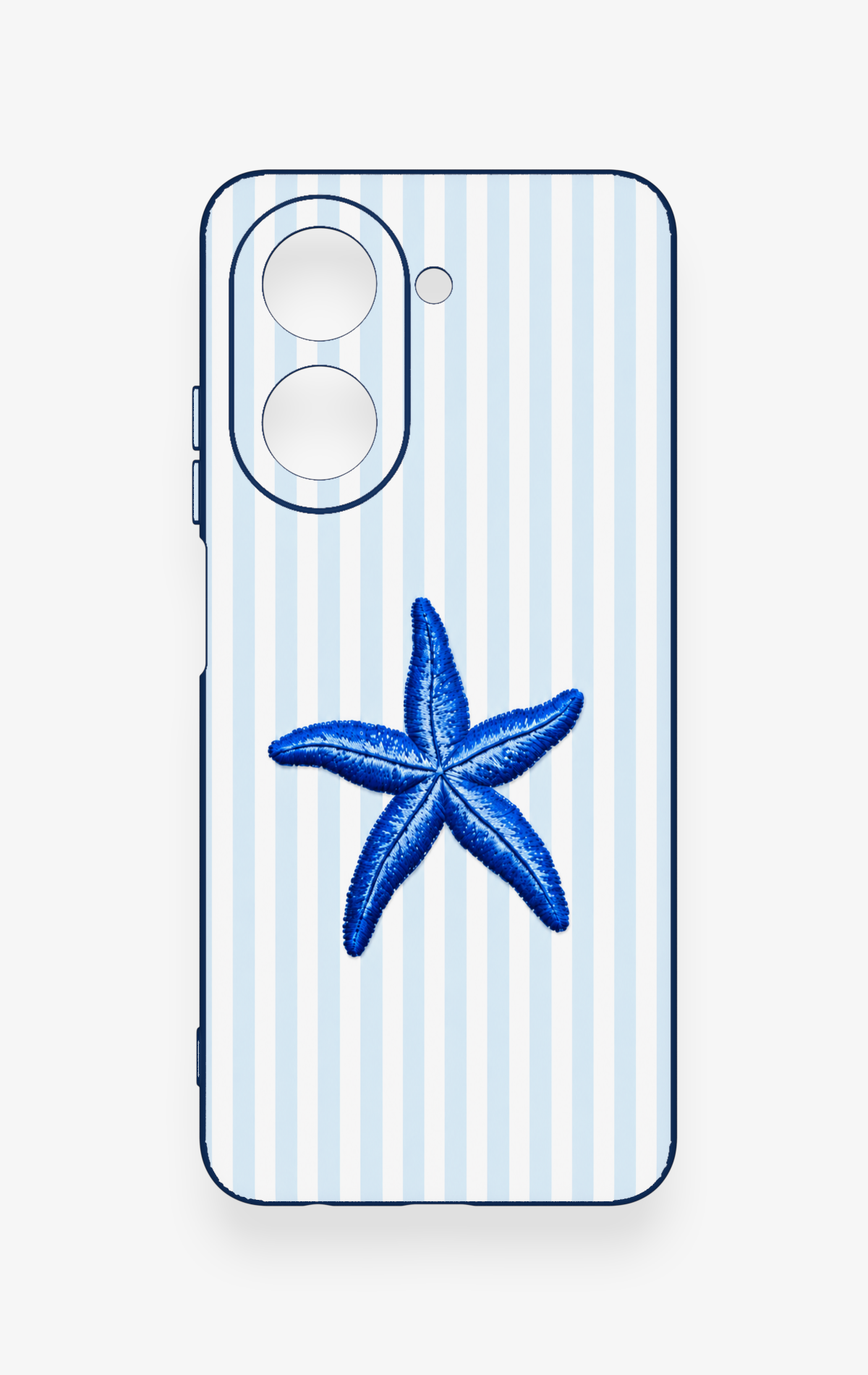 Redmi A5 Uyumlu Mavi Deniz Yıldızı Desenli Silikon Kılıf
