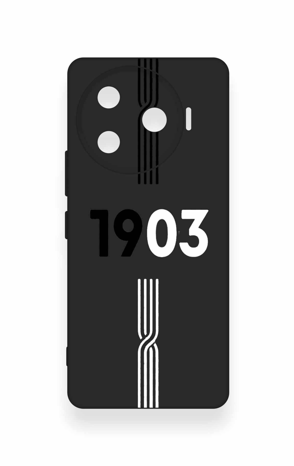 Tecno Camon 30 Pro 5G Uyumlu 1903 Kemer Desenli Silikon Kılıf