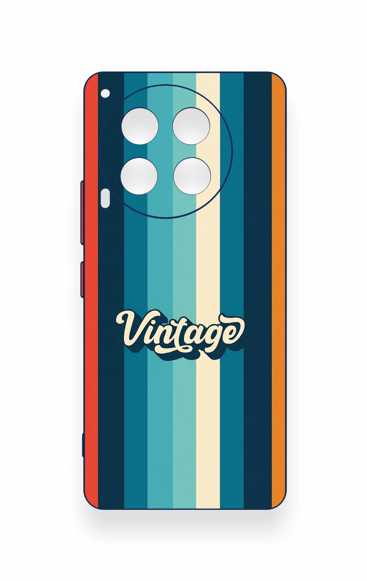Tecno Camon 30 Uyumlu Vintage Desenli Silikon Kılıf