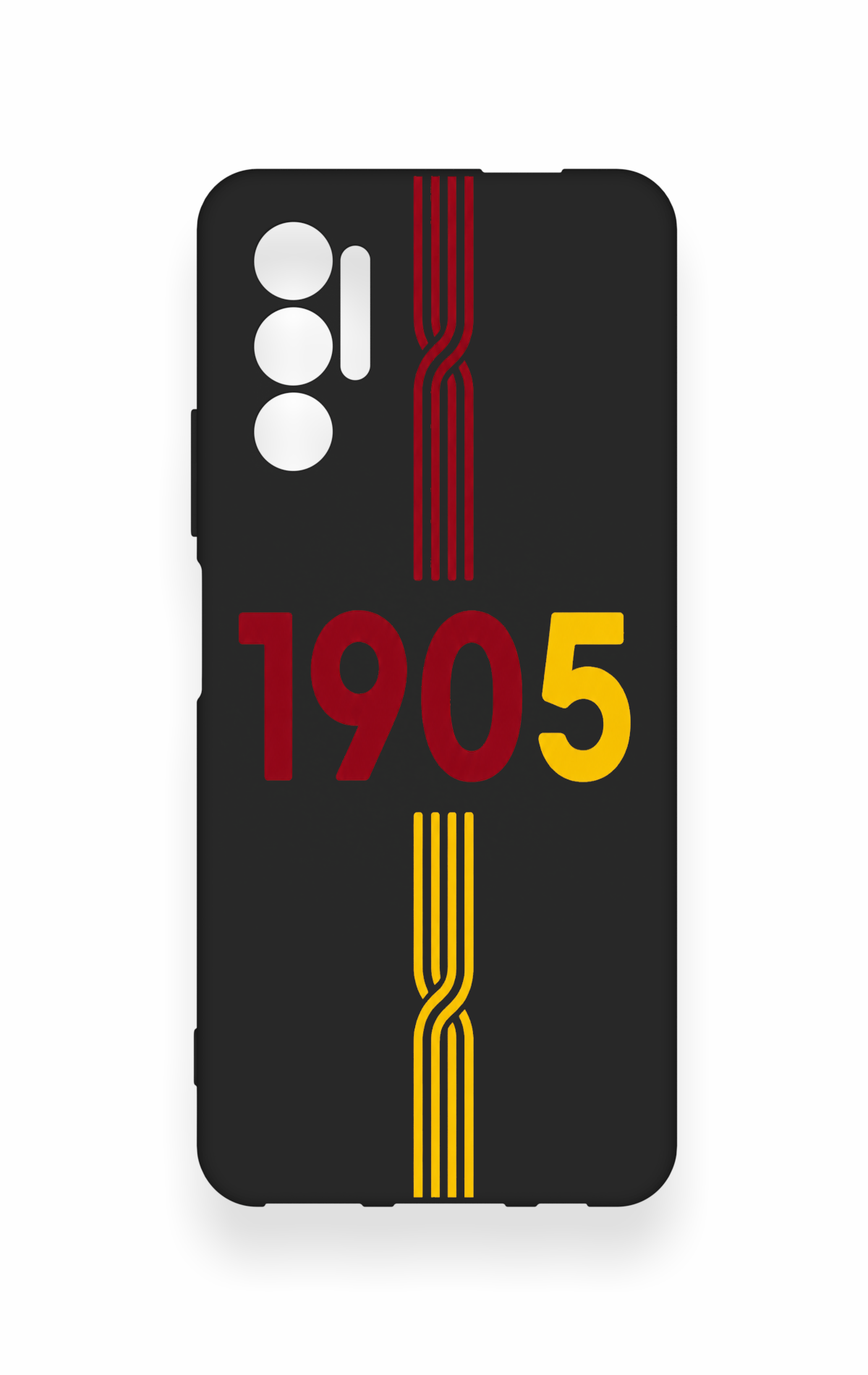Tecno Pova 3 Uyumlu 1905 Kemer Desenli Silikon Kılıf