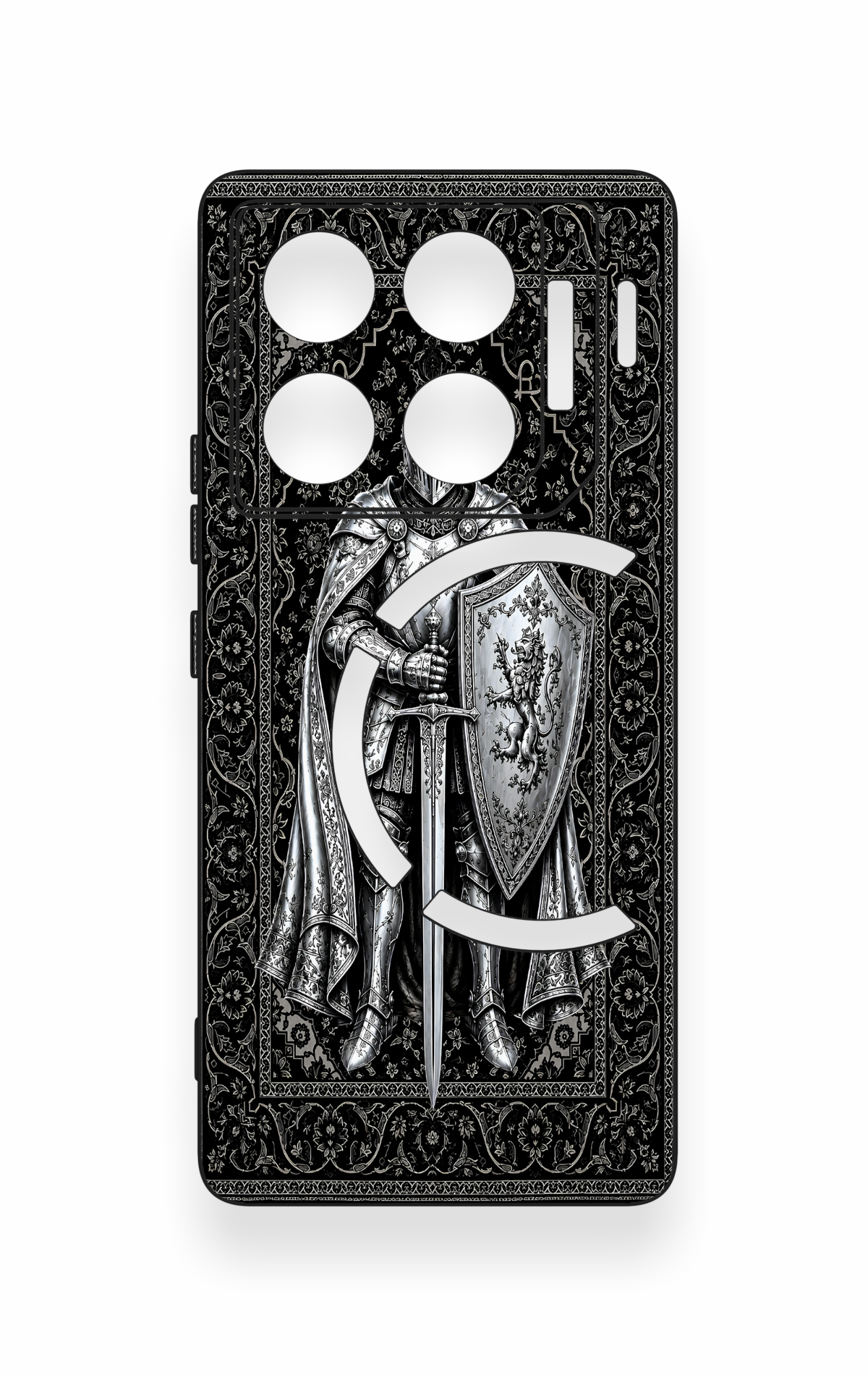 İnfinix Gt 20 Pro Uyumlu Şövalye Desenli Silikon Kılıf
