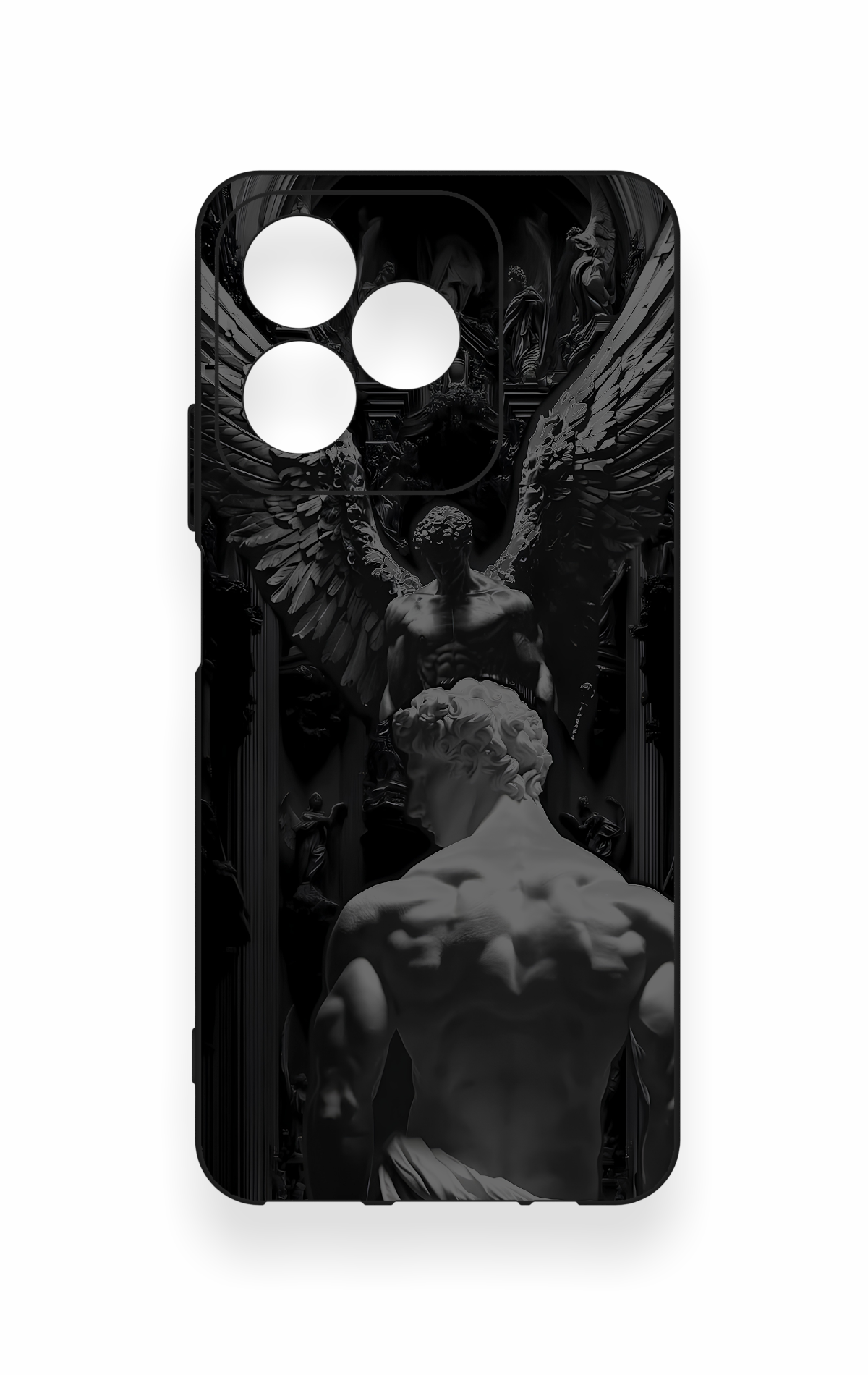 Realme C53 Uyumlu Icarus Desenli Silikon Kılıf