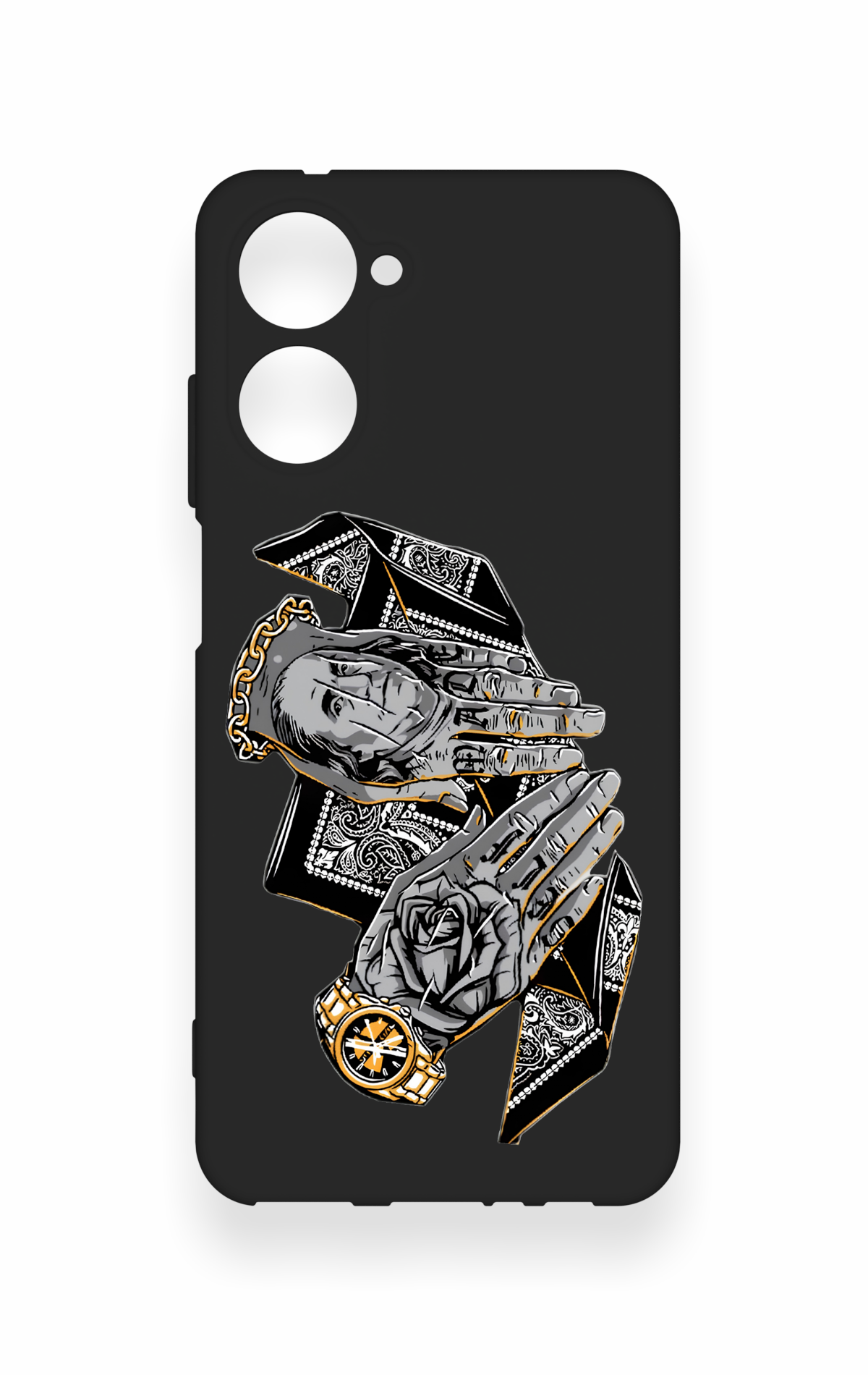 Realme 10 Uyumlu Self Made Desenli Silikon Kılıf