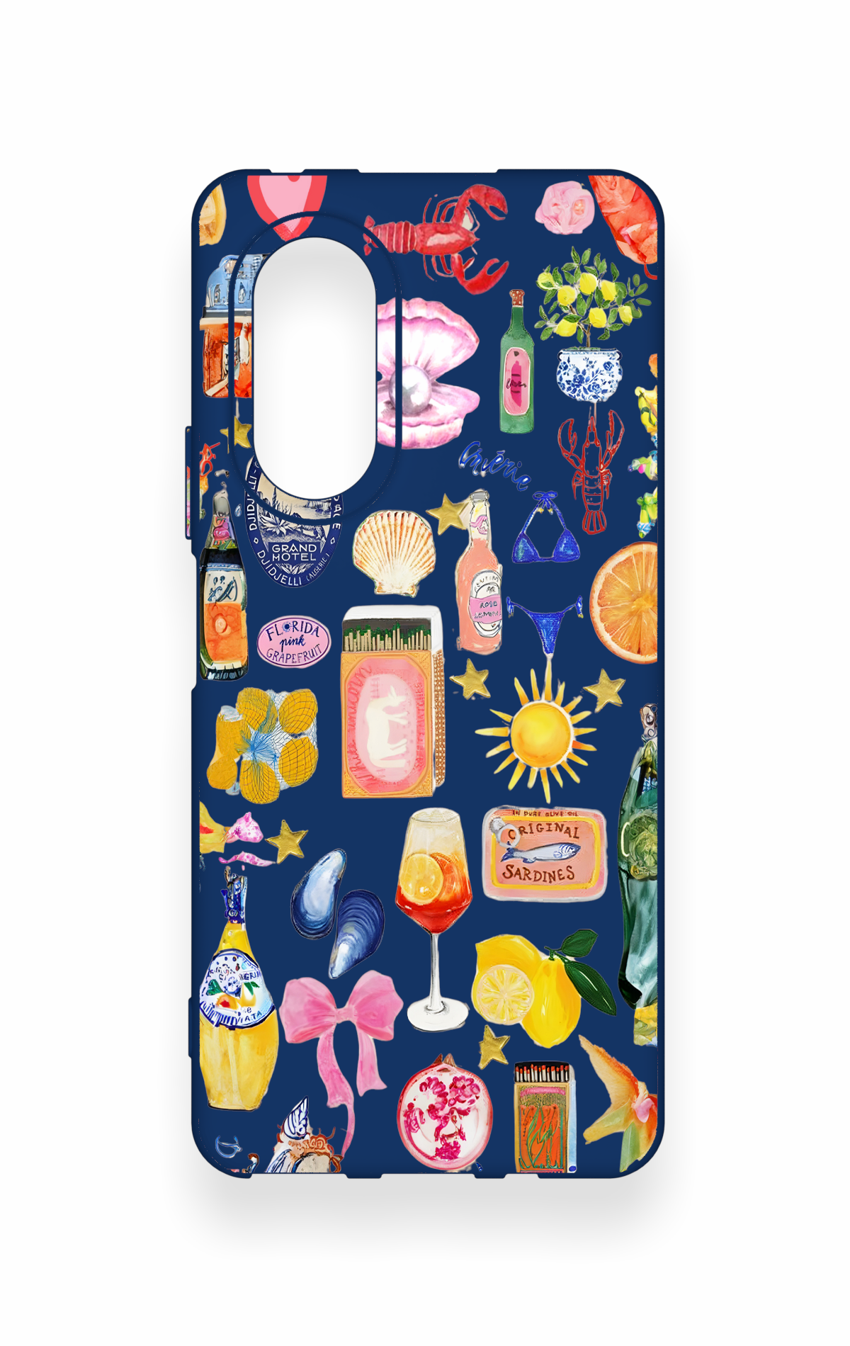 Huawei Nova 9Se Uyumlu Summer Desenli Silikon Kılıf