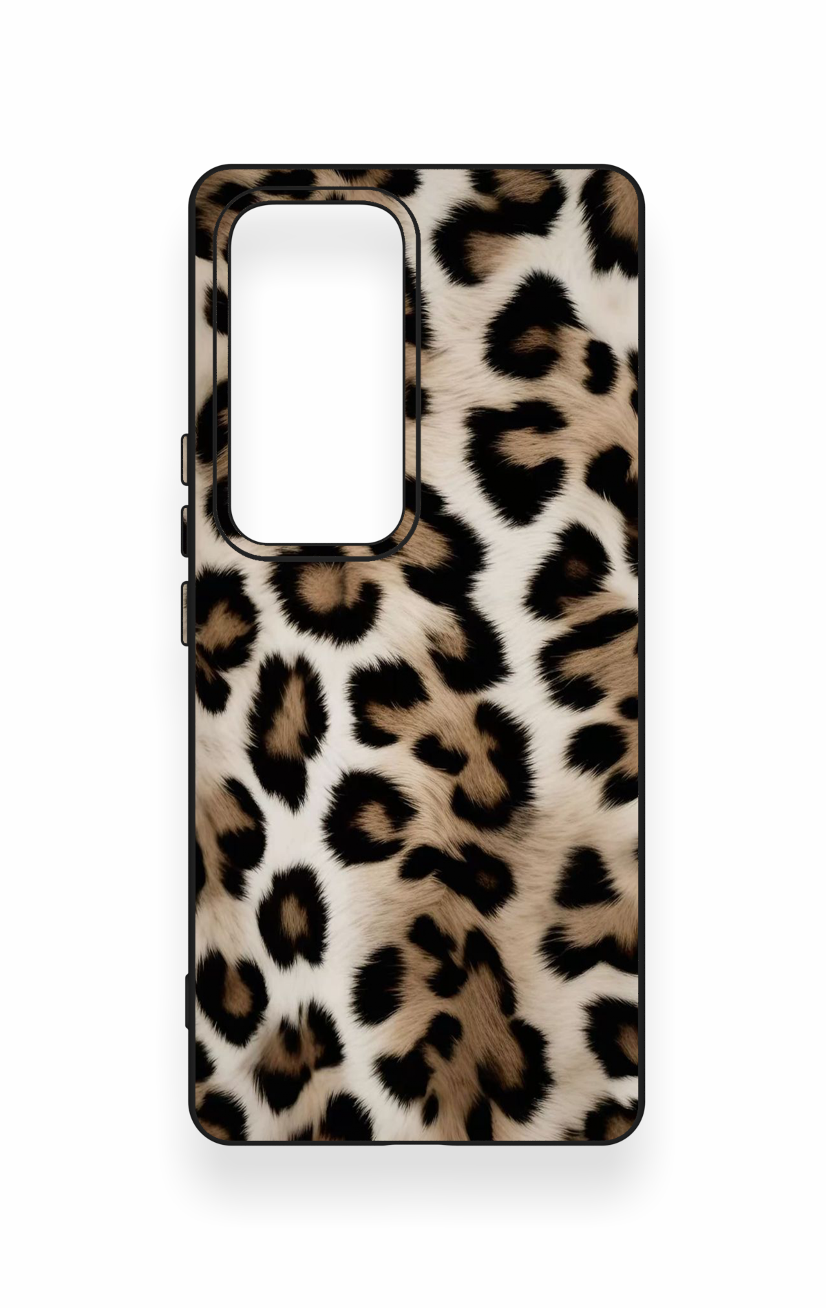 Vivo V30 Uyumlu Leopar Derisi Desenli Silikon Kılıf