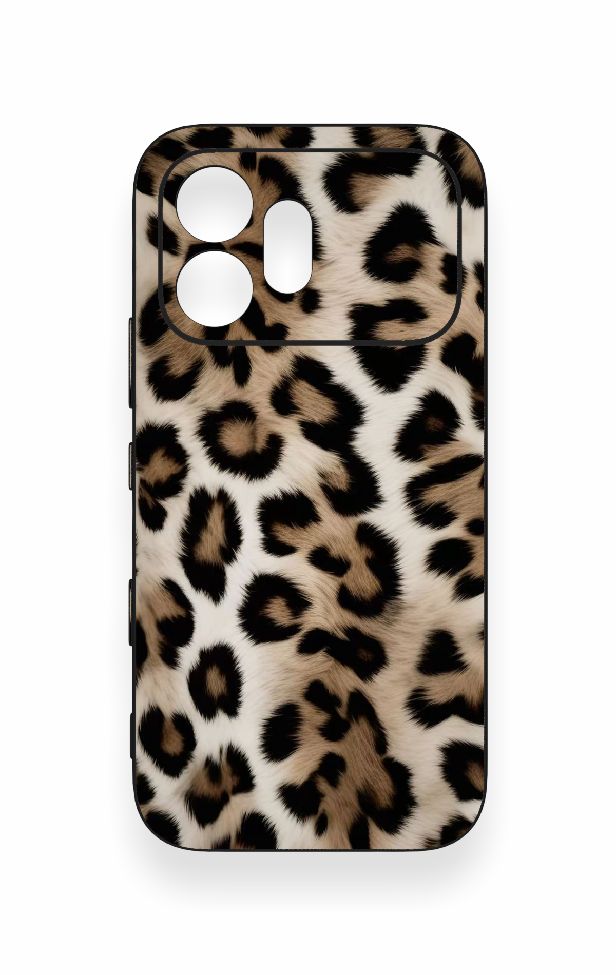 Honor 600 Uyumlu Leopar Derisi Desenli Silikon Kılıf