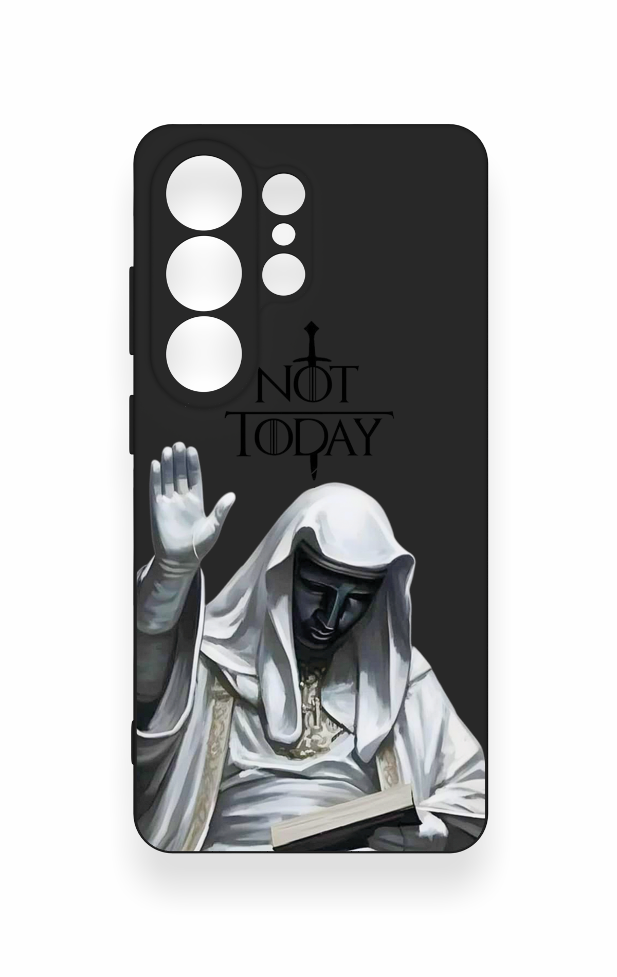 Samsung S26 Ultra Uyumlu Not Today Desenli Silikon Kılıf