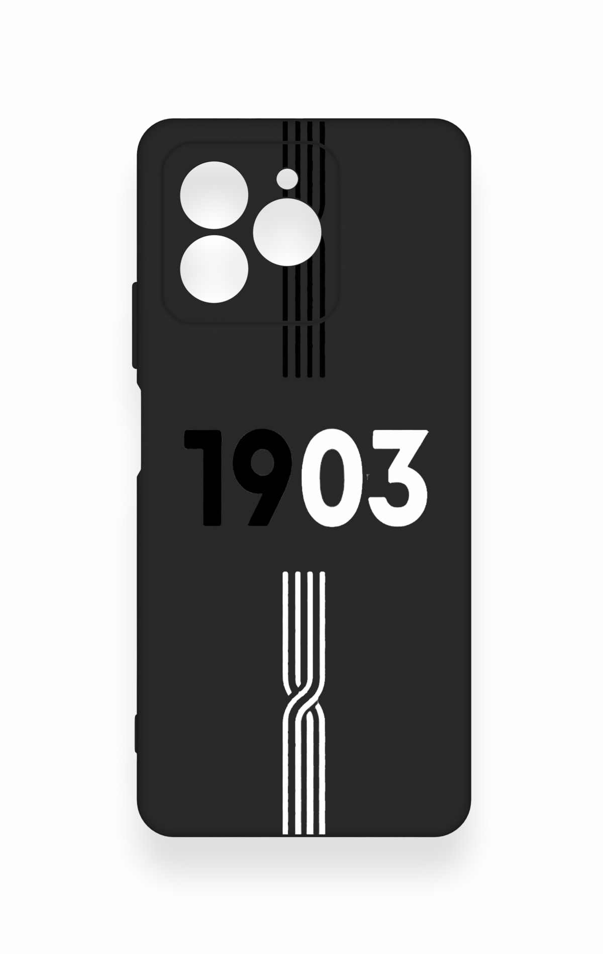 Omix X7 Uyumlu 1903 Kemer Desenli Silikon Kılıf