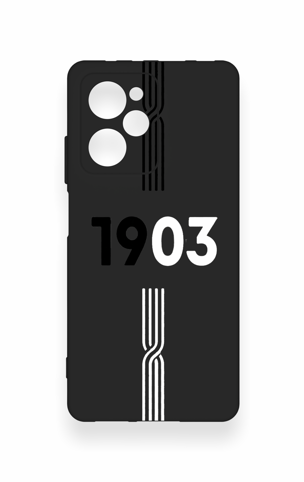 Poco X5 Pro Uyumlu 1903 Kemer Desenli Silikon Kılıf