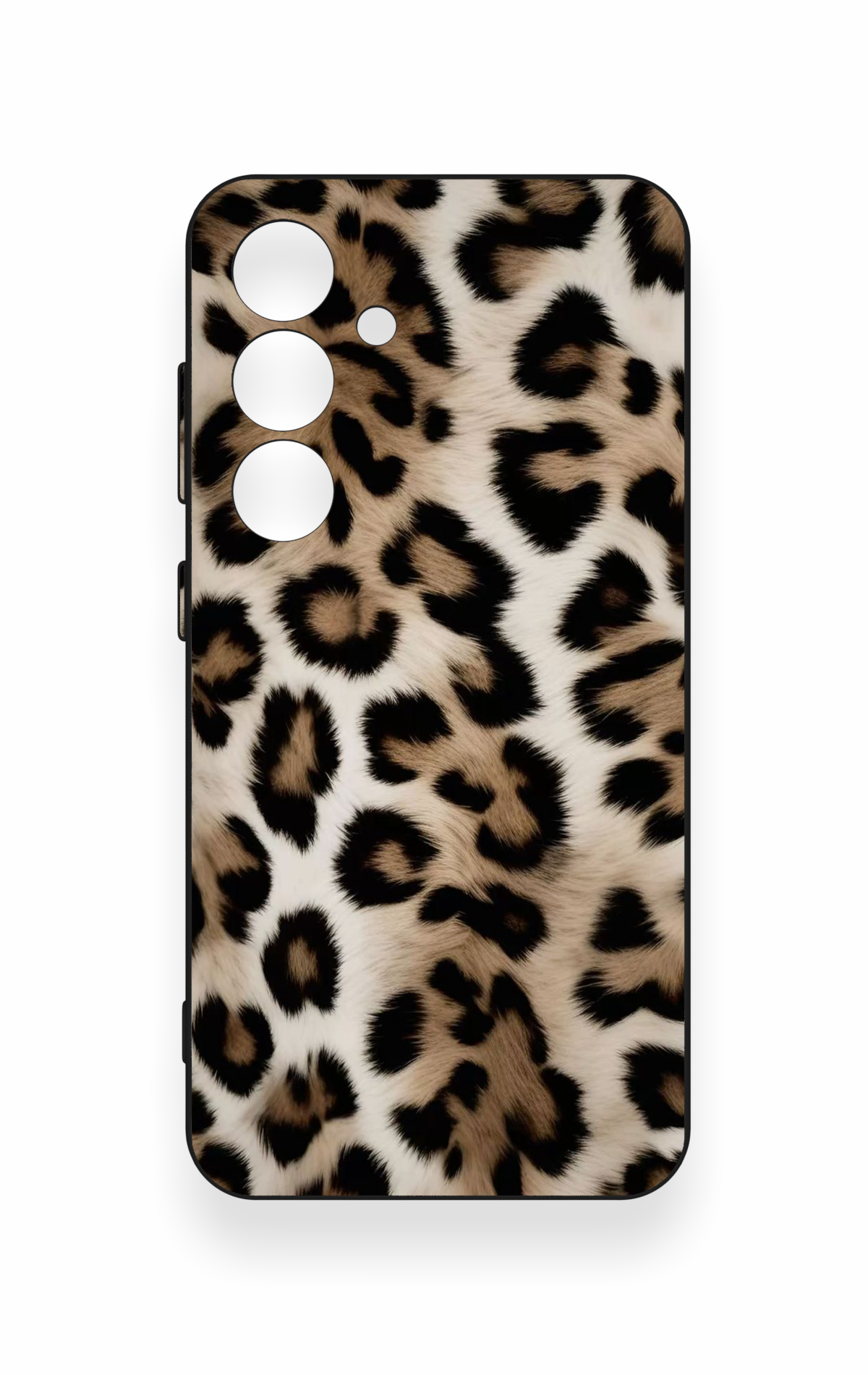 Samsung S24 Uyumlu Leopar Derisi Desenli Silikon Kılıf