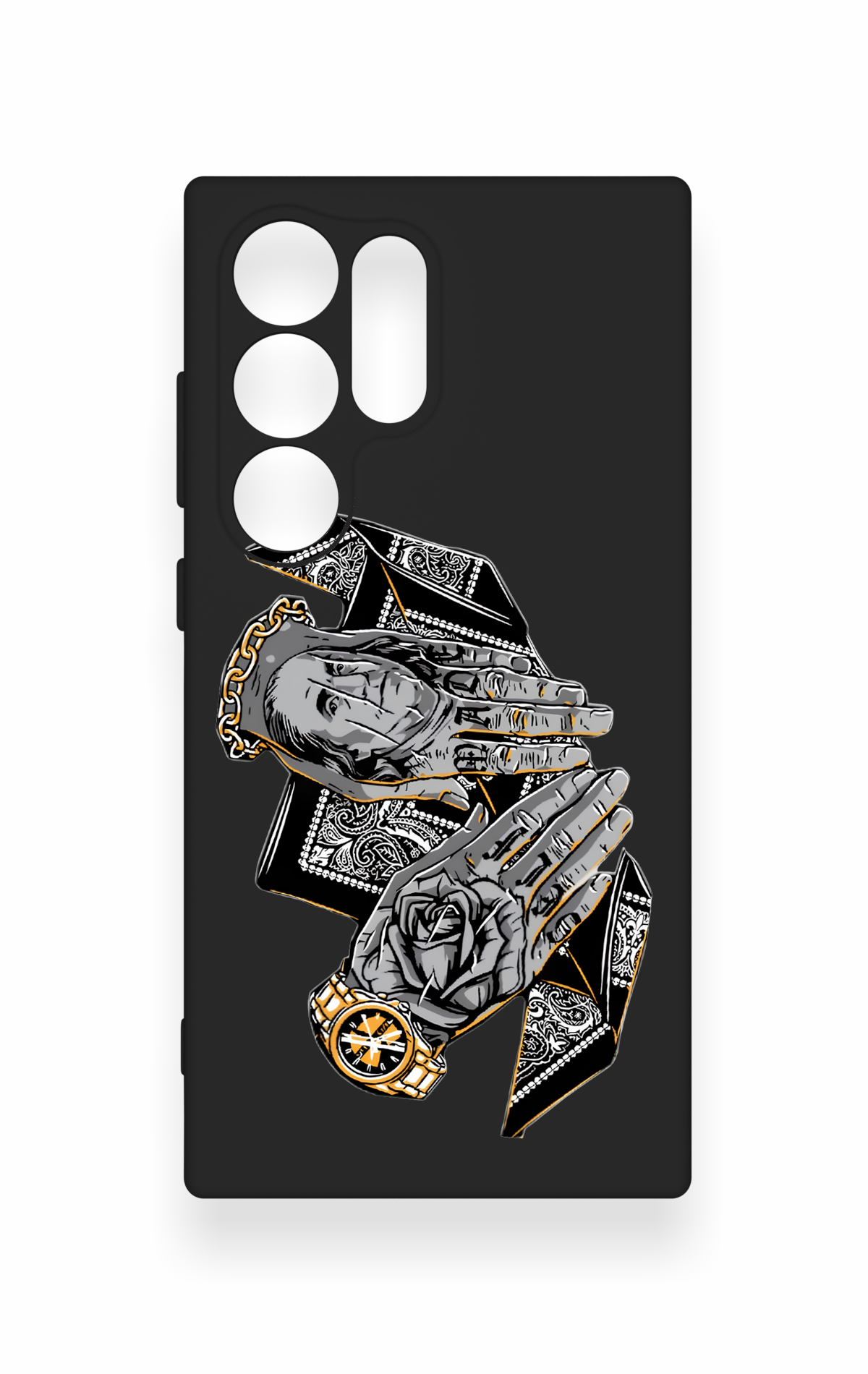 Samsung S24 Ultra Uyumlu Self Made Desenli Silikon Kılıf