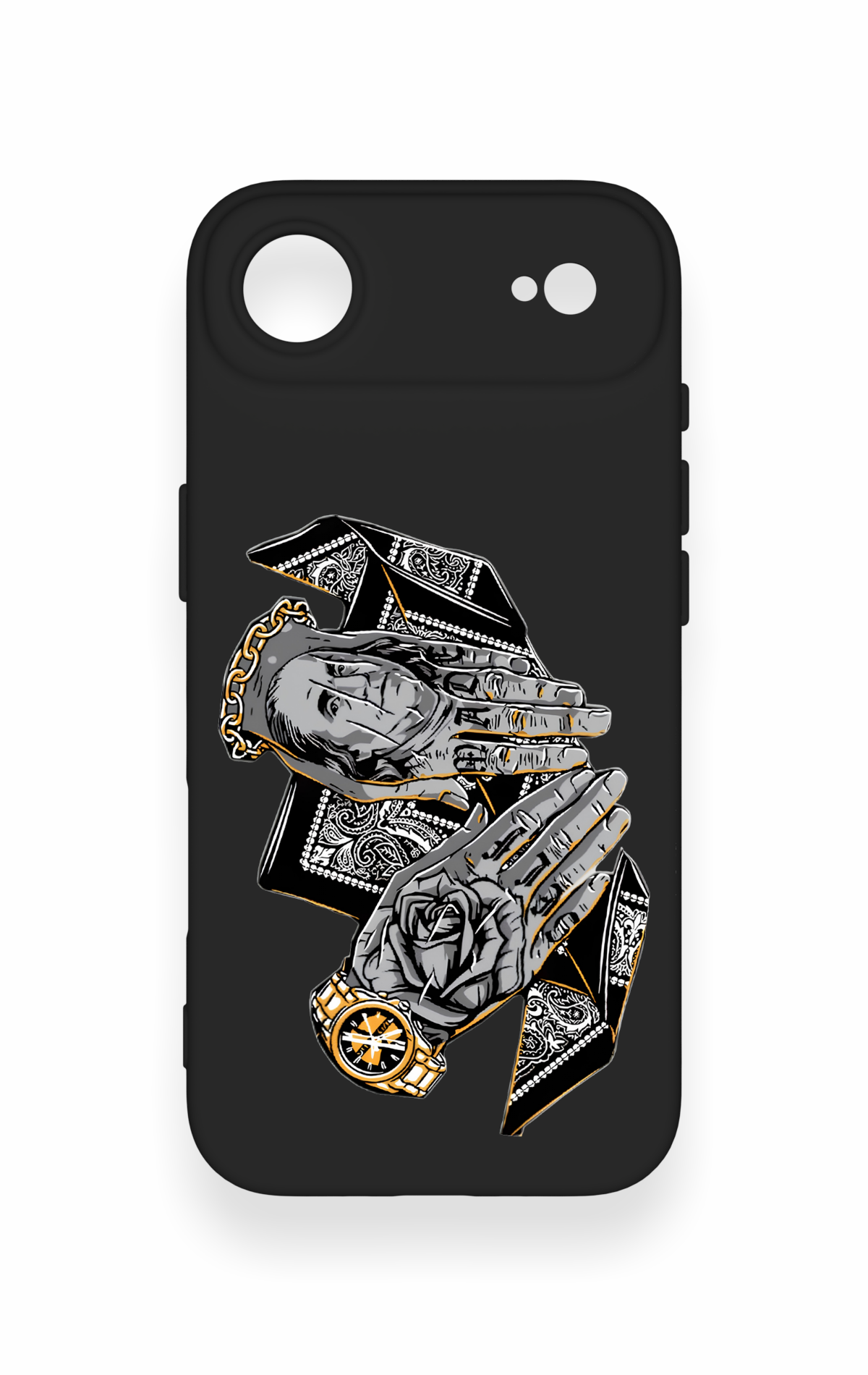 iPhone 17 Air Uyumlu Self Made Desenli Silikon Kılıf