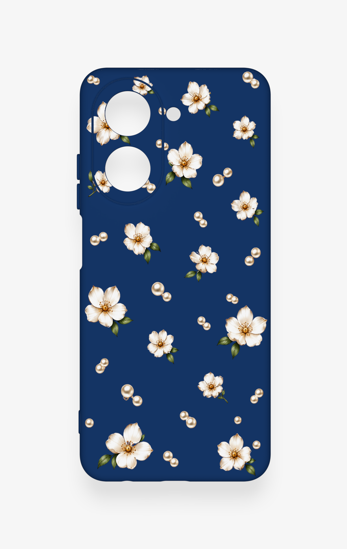 Redmi A5 Uyumlu Papatya İnci Desenli Silikon Kılıf
