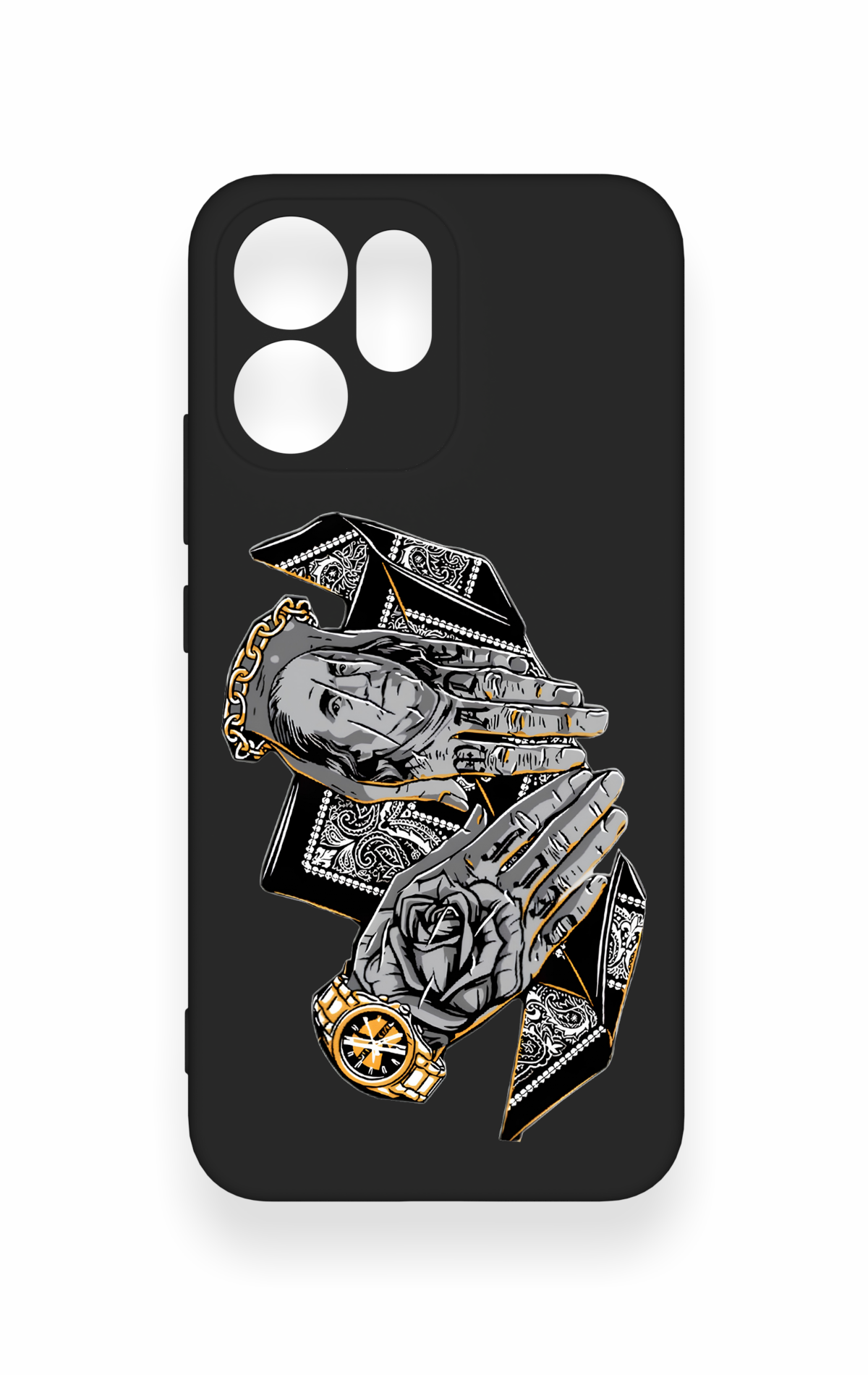 Oppo Reno 14F Uyumlu Self Made Desenli Silikon Kılıf