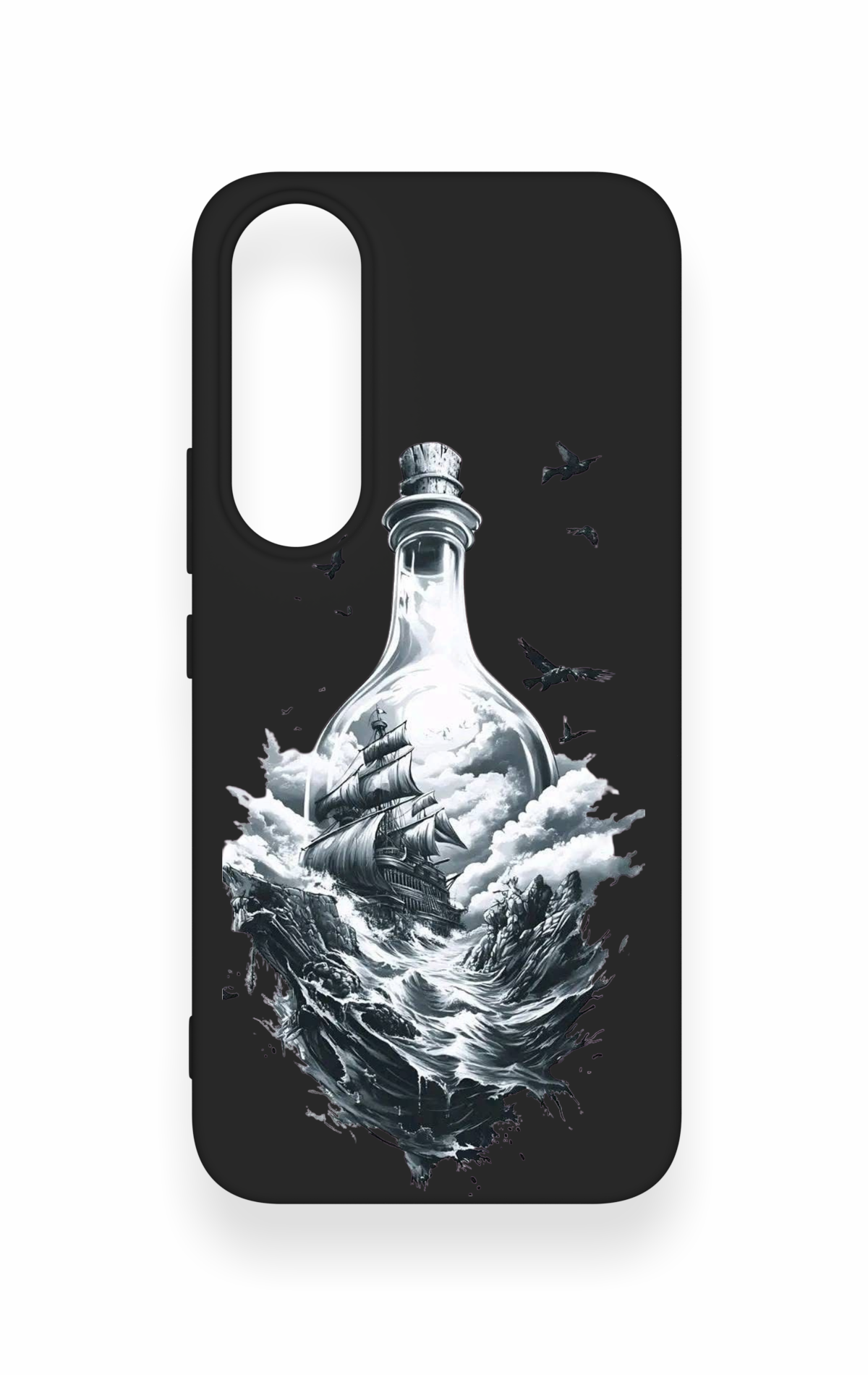 Vivo V70 FE 5G Uyumlu Secret Sea Desenli Silikon Kılıf
