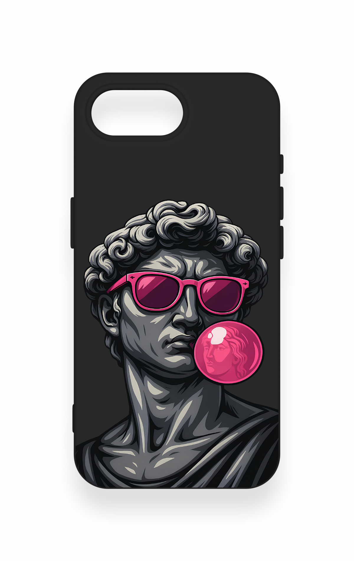 iPhone 16E Uyumlu Pop David Desenli Silikon Kılıf