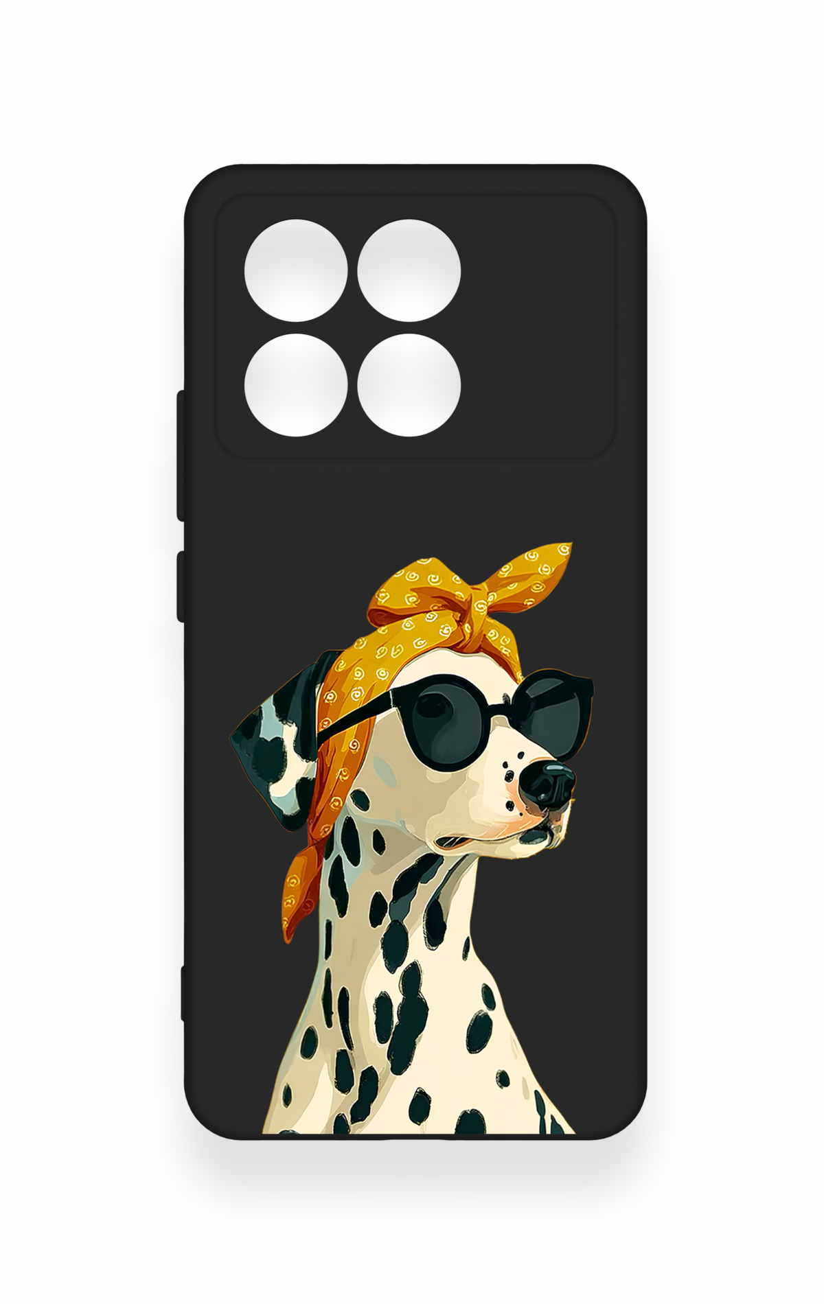 Poco X6 Pro Uyumlu Cool Dalmaçyalı Desenli Silikon Kılıf