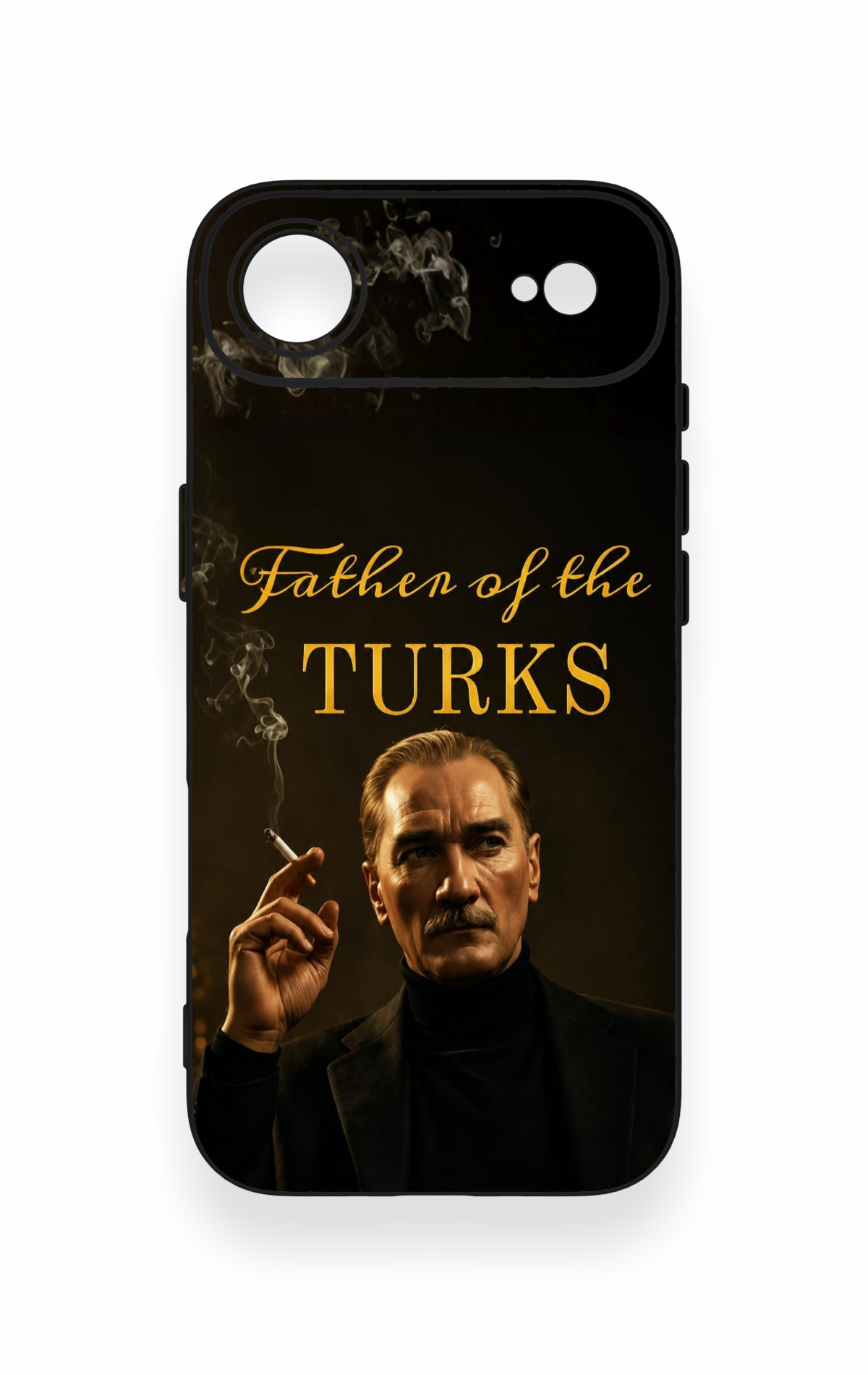 iPhone 17 Air Uyumlu Father Of The Turks Desenli Silikon Kılıf