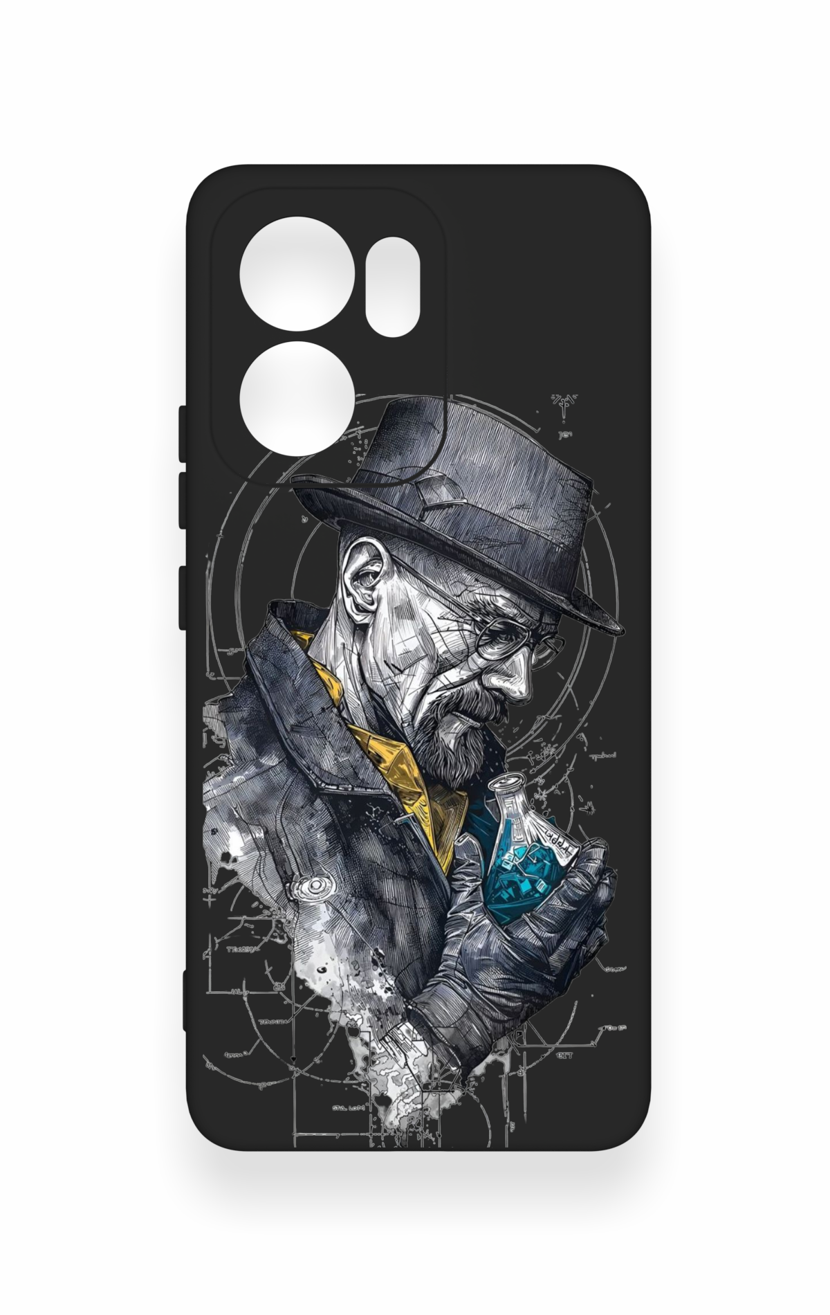 Oppo Reno 13F Uyumlu Walter White Desenli Silikon Kılıf