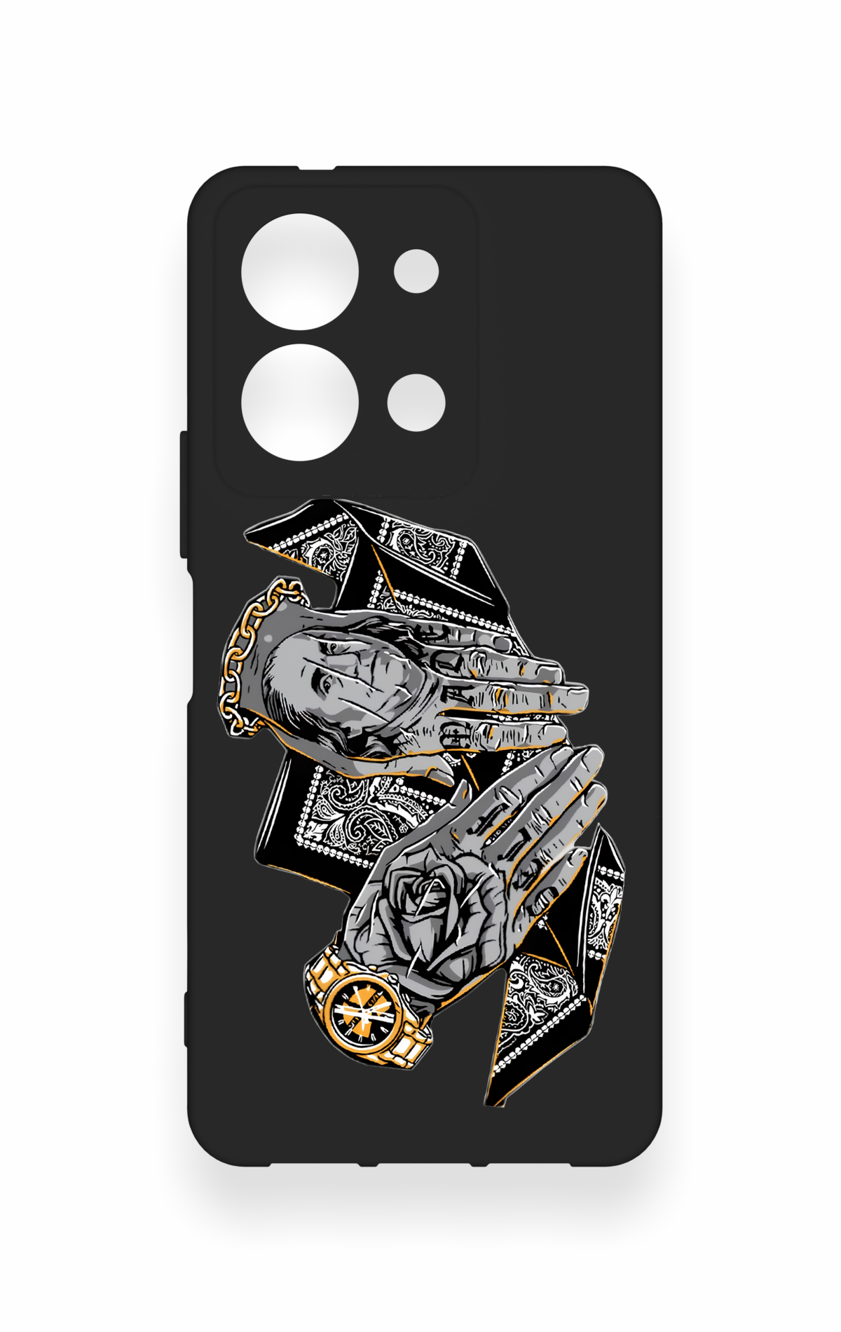 Vivo Y36 Uyumlu Self Made Desenli Silikon Kılıf