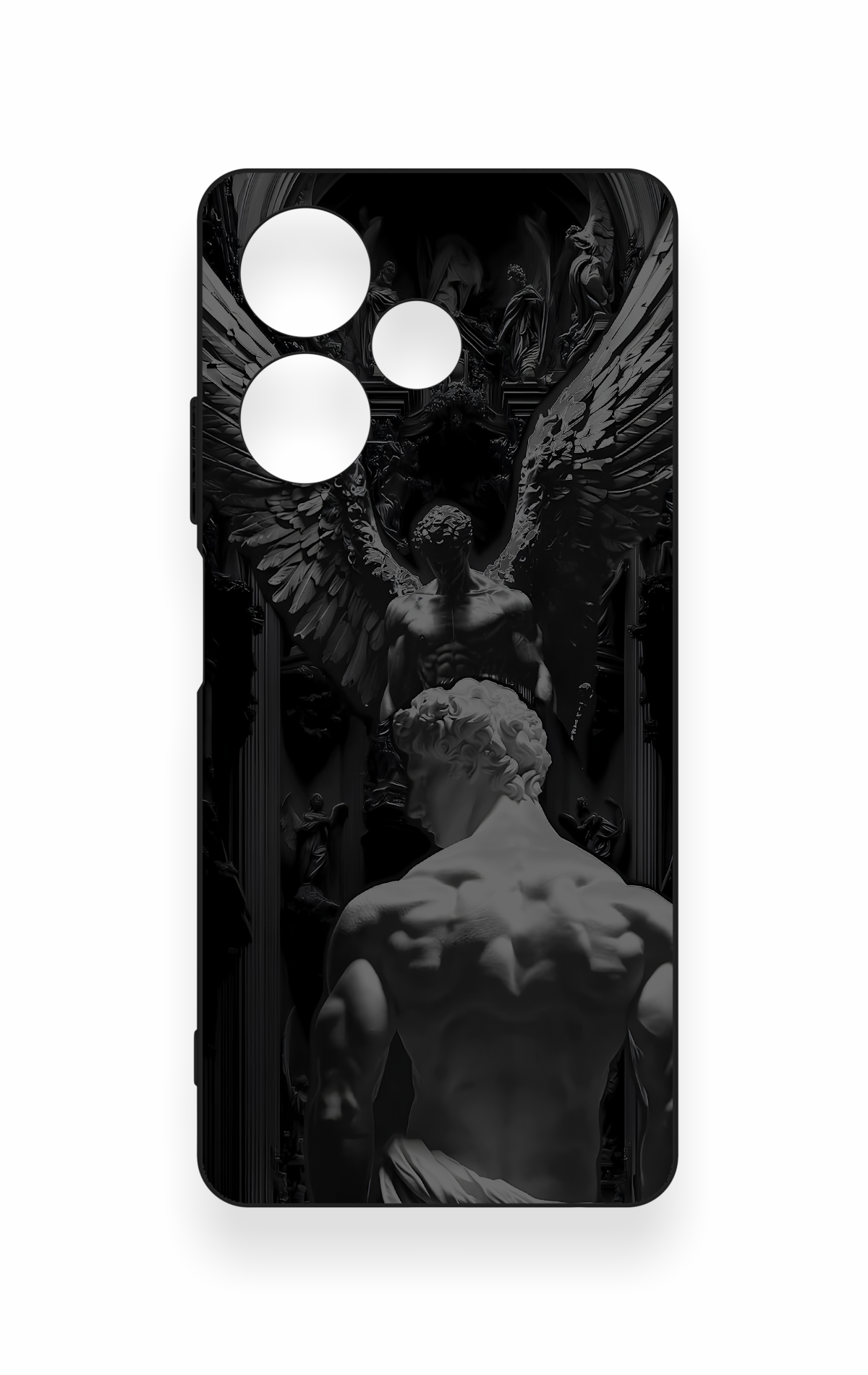 İnfinix Hot 30 Uyumlu Icarus Desenli Silikon Kılıf