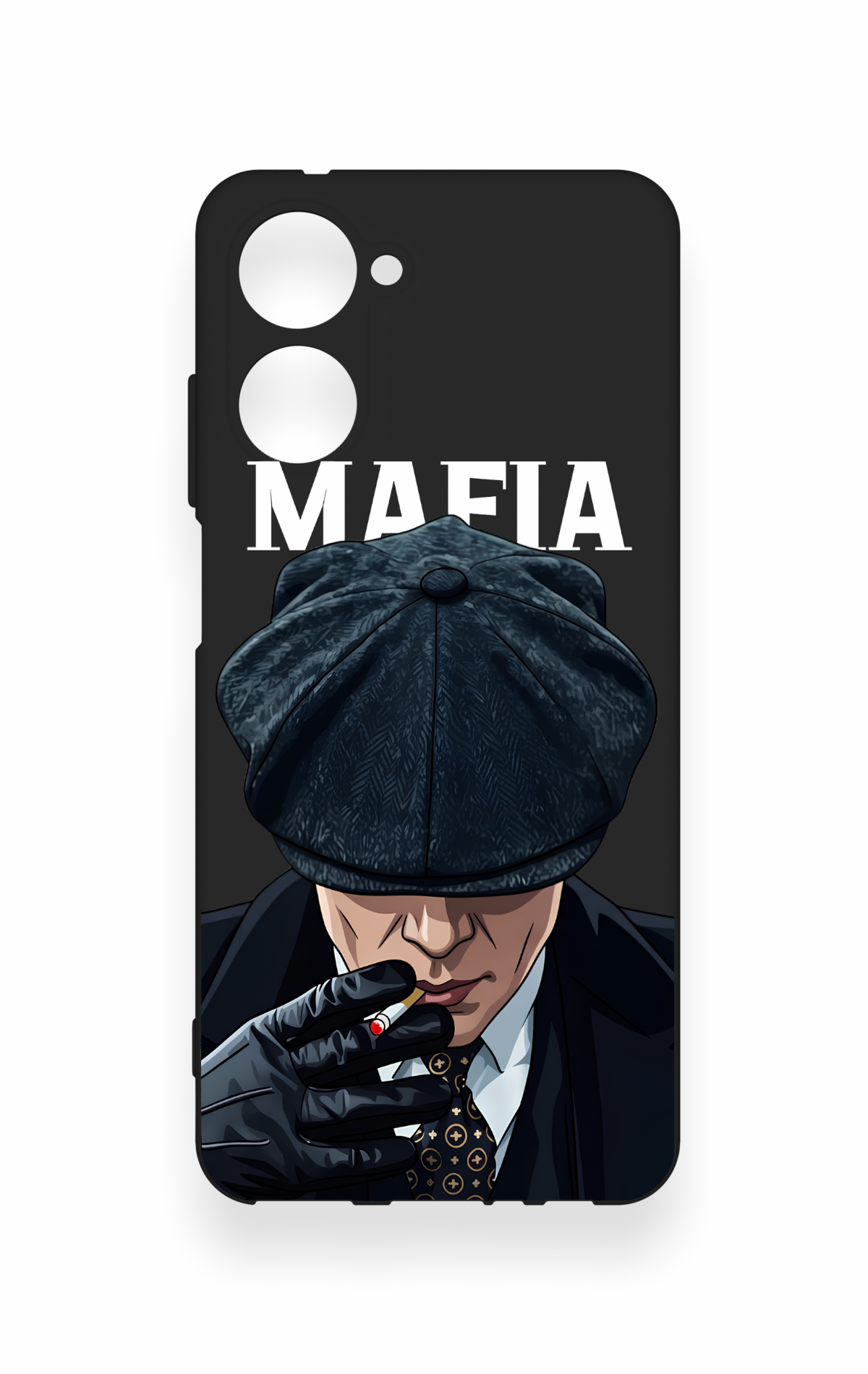 Realme 10 Uyumlu MAFIA Desenli Silikon Kılıf