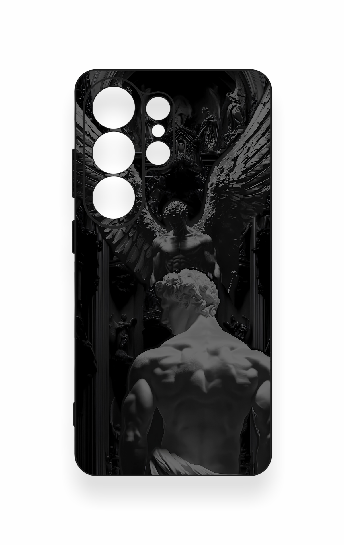 Samsung S26 Ultra Uyumlu Icarus Desenli Silikon Kılıf