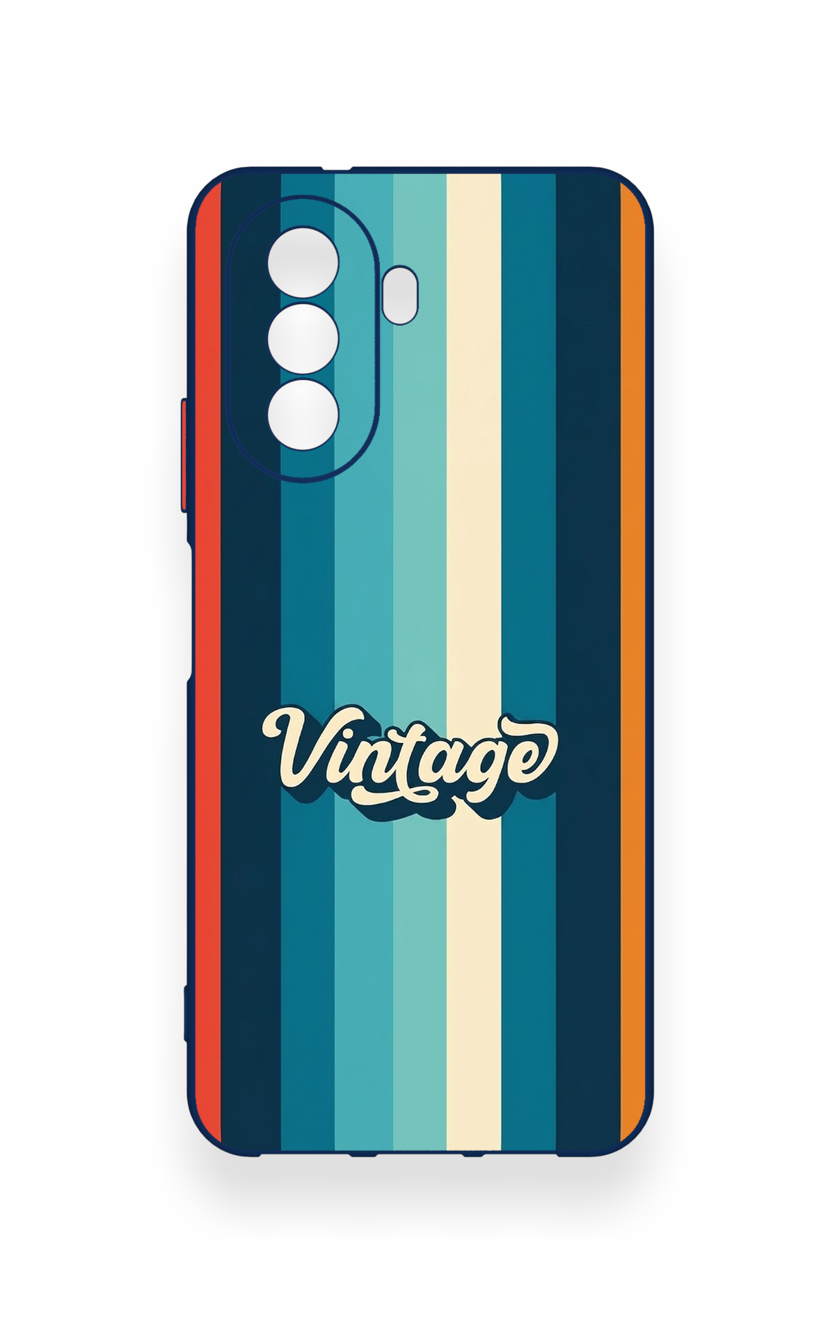 Huawei Nova Y70 Uyumlu Vintage Desenli Silikon Kılıf
