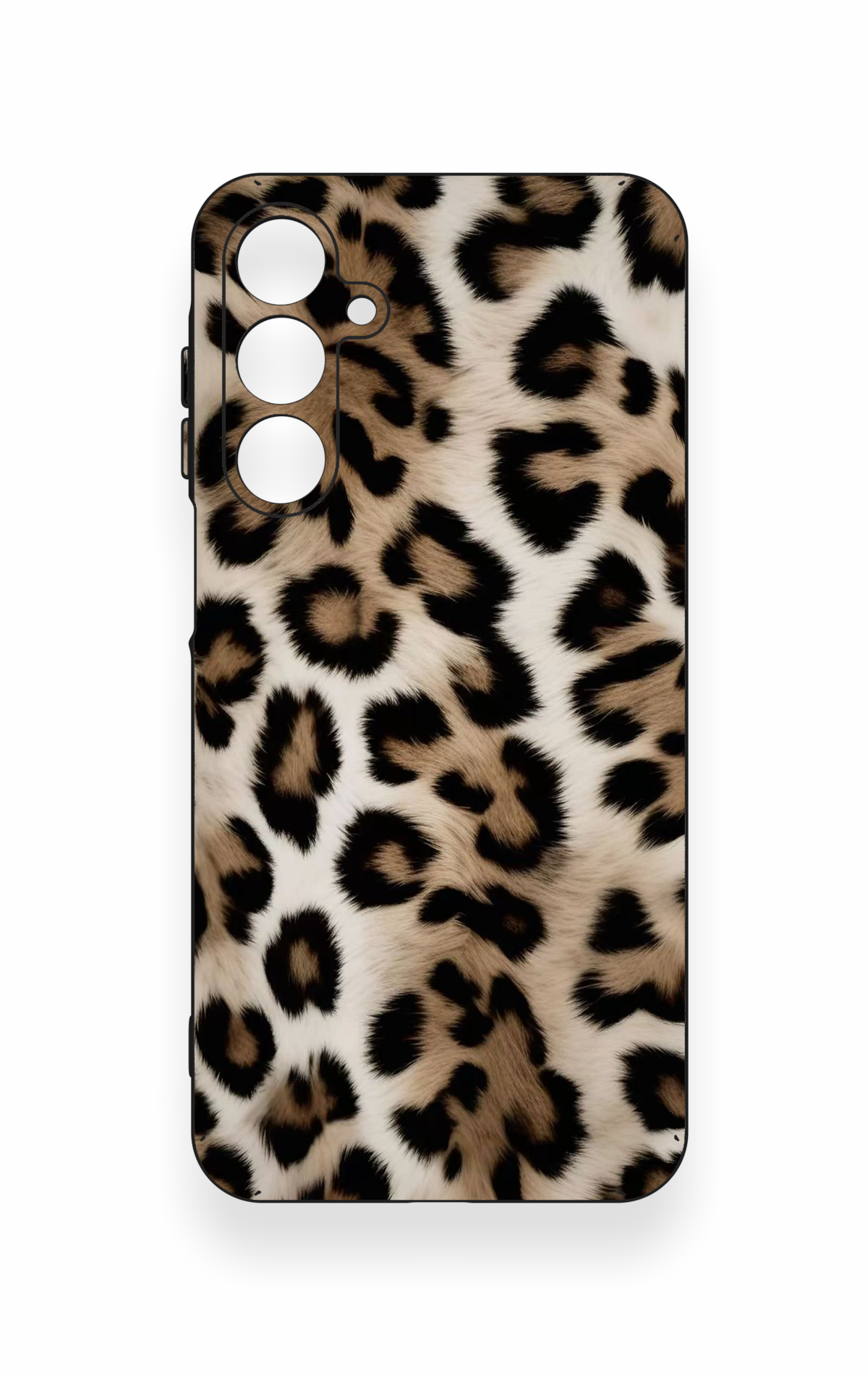 Samsung A16 Uyumlu Leopar Derisi Desenli Silikon Kılıf