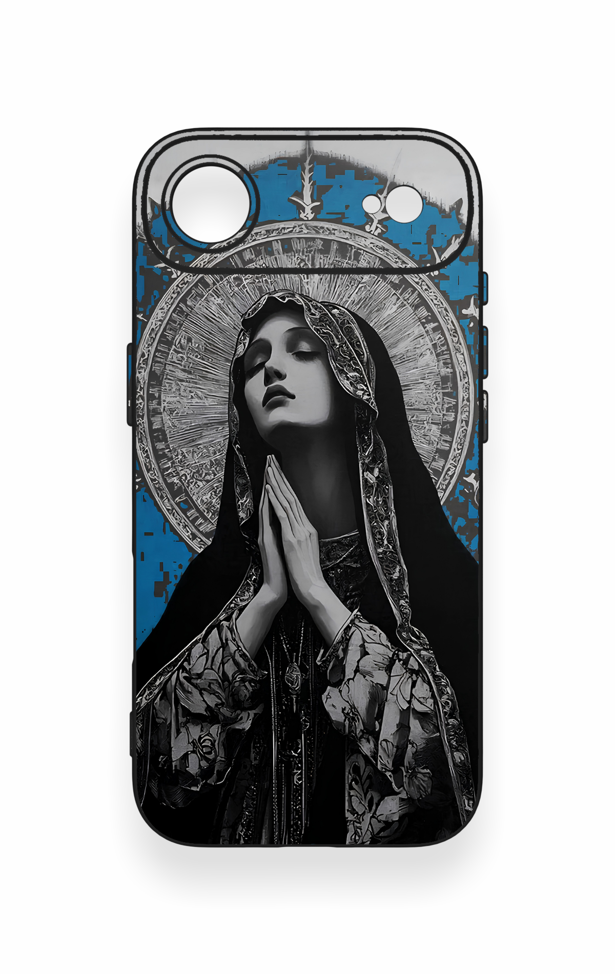 iPhone 17 Air Uyumlu Rahibe Desenli Silikon Kılıf